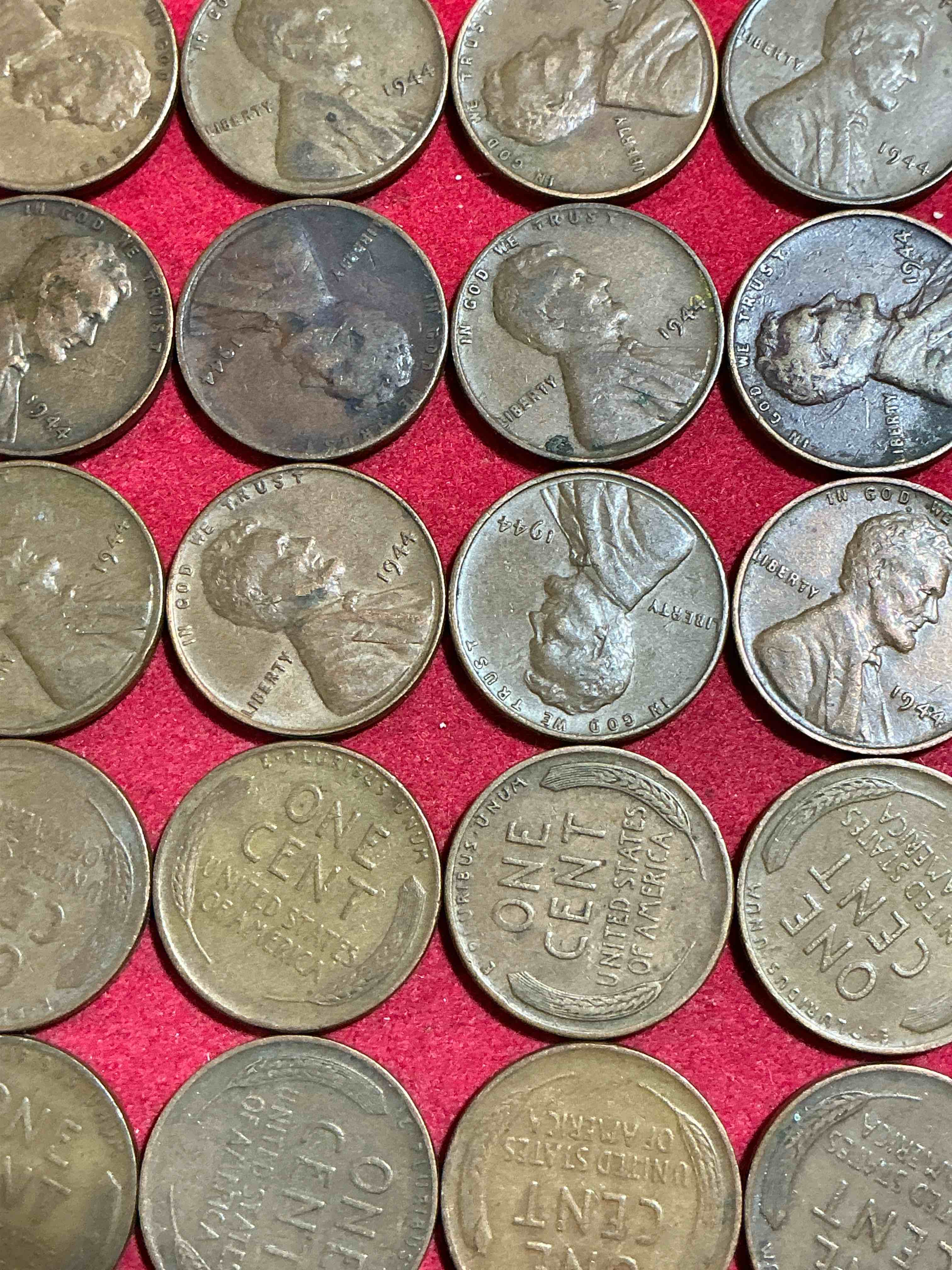 1944 calling world war 2 buffs! 1944 d-day era wheat pennies! d-day was june 6th, 1944 & was one of the most significant battles of wwii! own pieces of this era with these genuine 1944 wheat pennies in nice condition!
