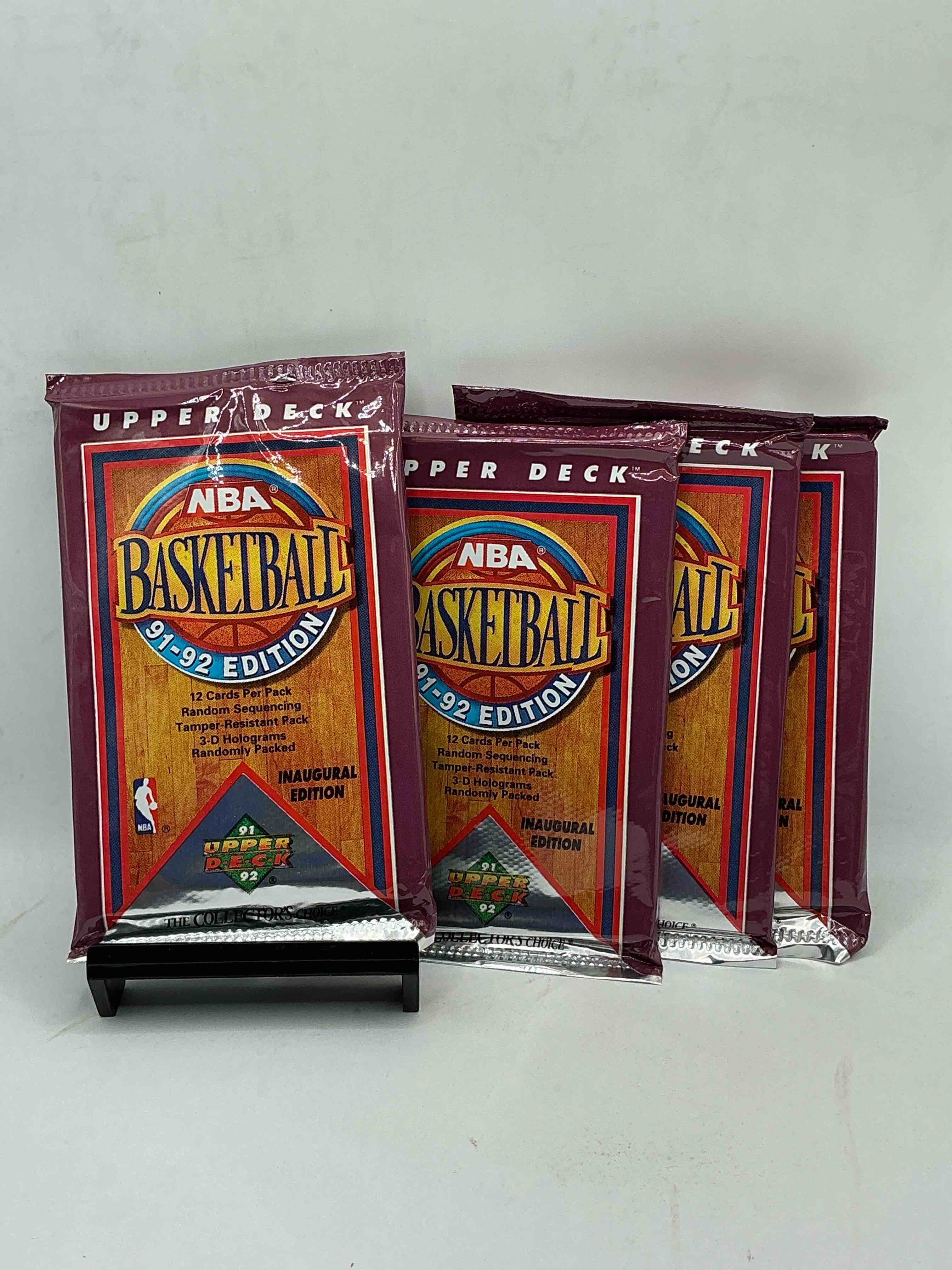 1991-92 nba hoops series i unopened packs direct from original box! these packs have some awesome cards, search for incredible jordan cards! also, the randomly packed team usa cards in random packs!