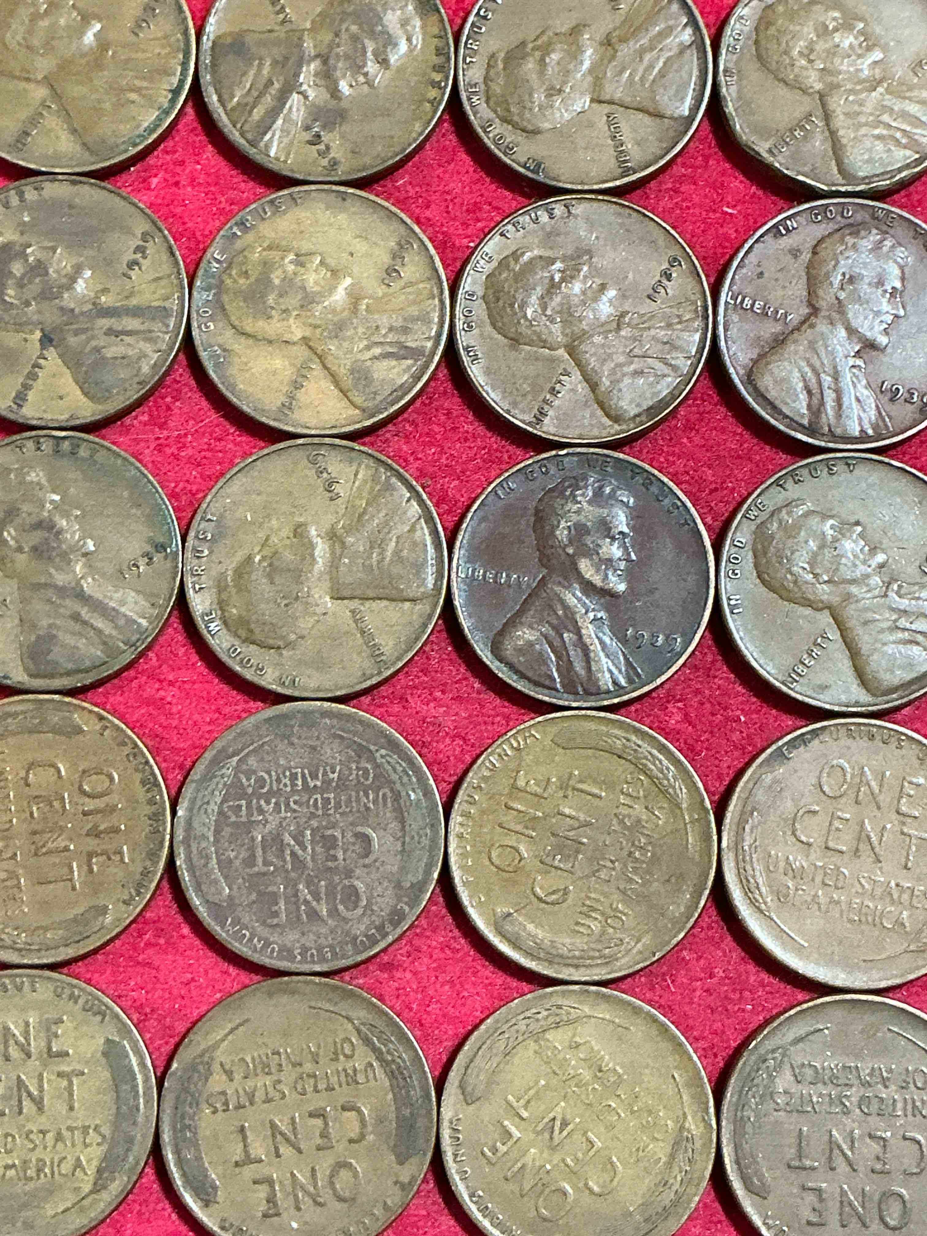 rare 1939 wheat pennies! world war 2 buffs take notice! wwii started in 1939 when hitler invaded poland. up for auction are rare 1939 san francisco wheat pennies, in great condition!