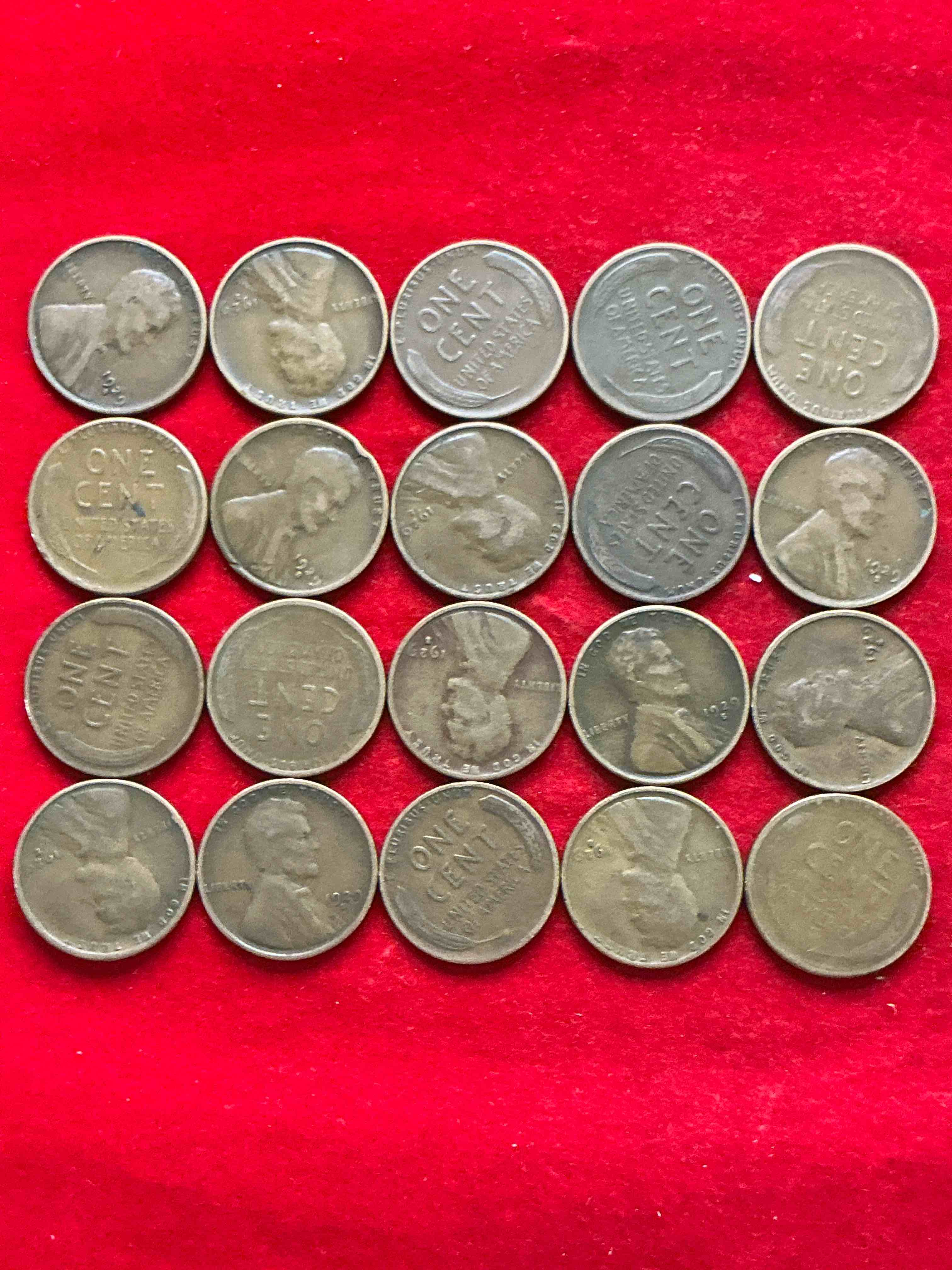 Condition photo showing Good Condition for 1929, a year of infamy! 1929 is the year the roaring 1920’s came to an end with the devastating stock market crash of october 1929 that led to the great depression. own pieces of this era with these genuine 1929 wheat pennies in nice condition!