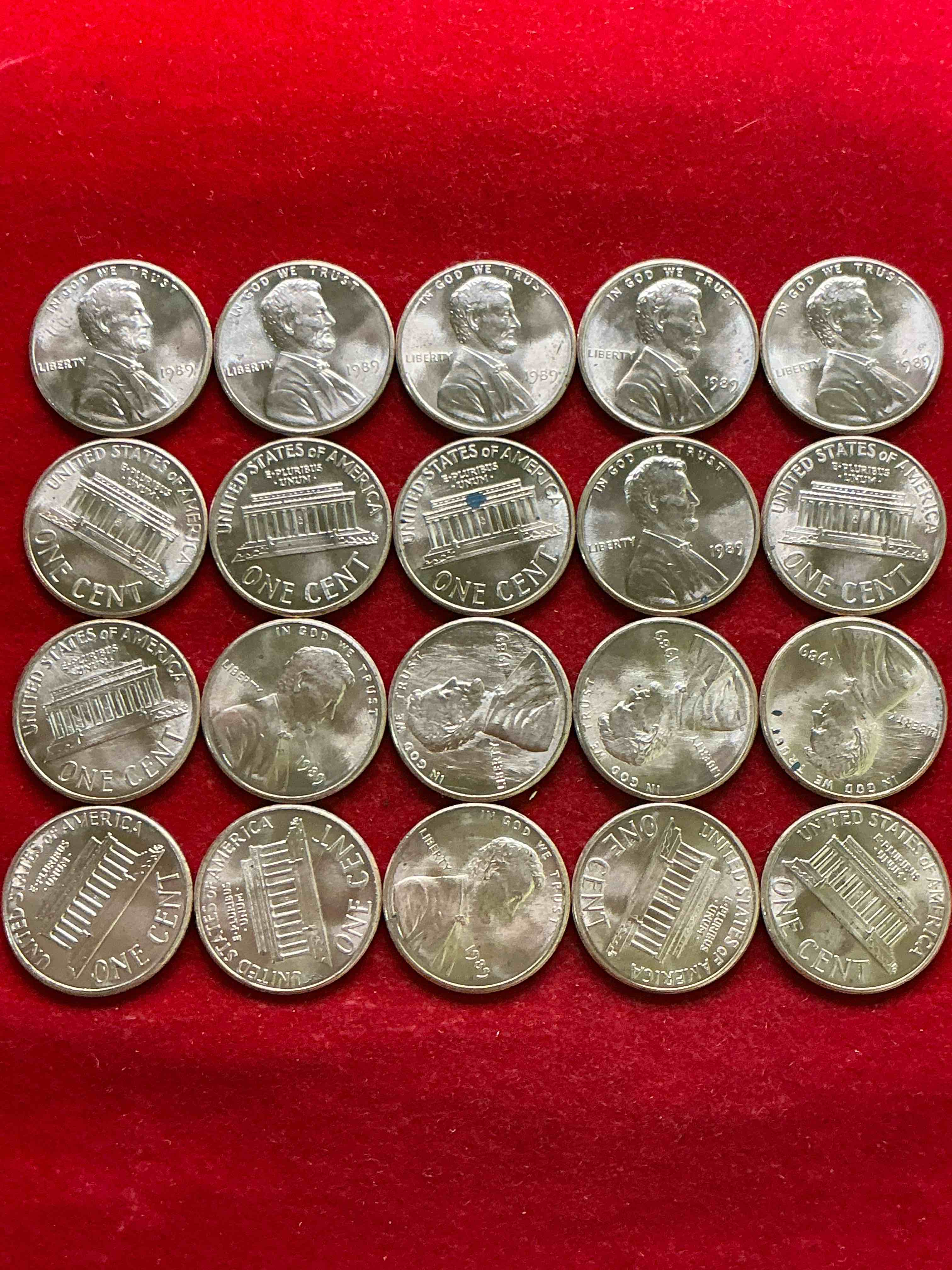 1989 brilliant uncirculated world wide web era pennies! 1989 is the year the world wide web was born! own these brilliant unc 1989 pennies, direct from original bank rolls! serious collector items from one of the most consequential years in history!