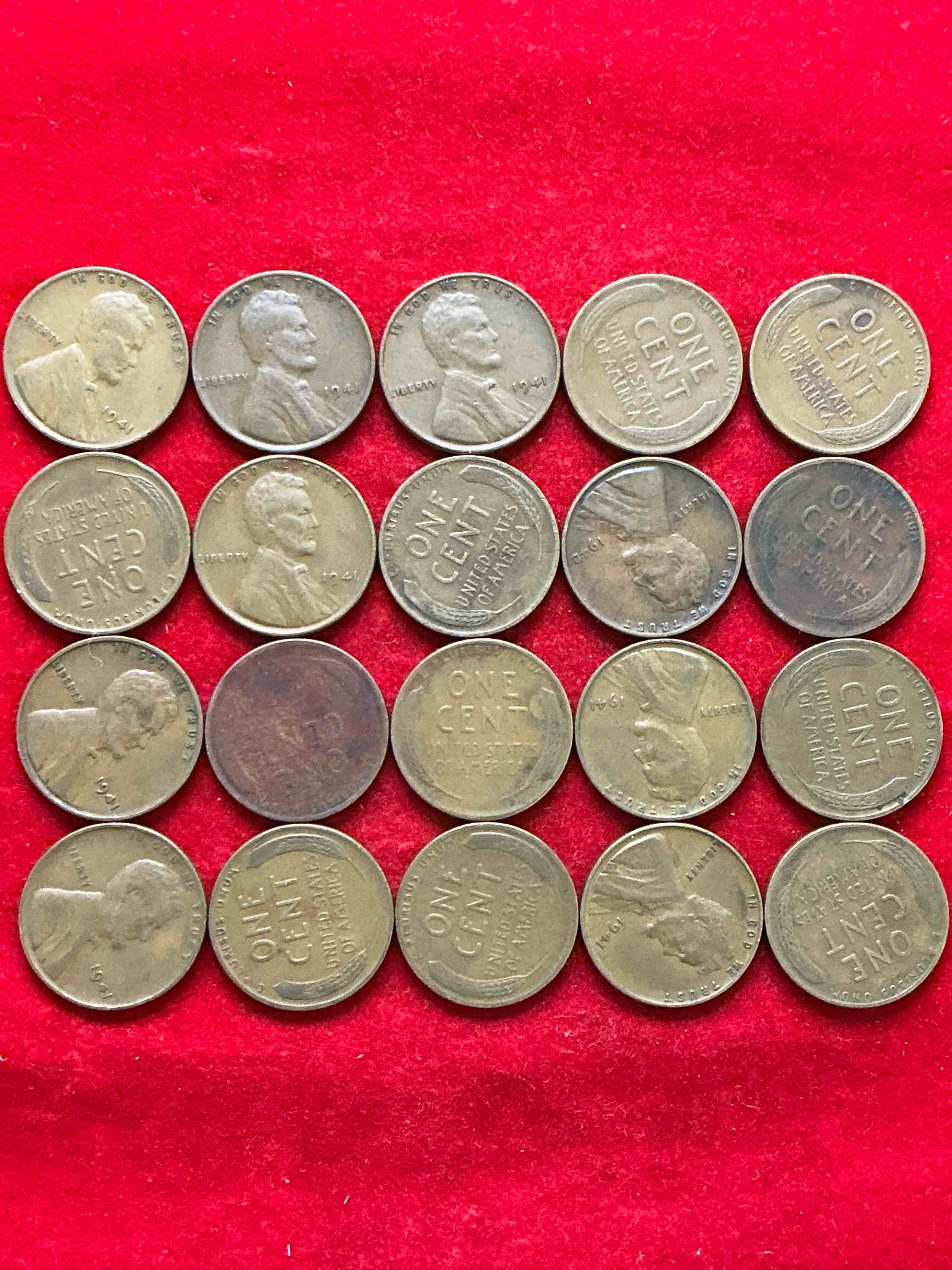 1941 pearl harbor ww2 era pennies! dec 7, 1941, a day that will live in infamy when the japanese bombed pearl harbor bringing america into world war 2! up for auction are 1941 pennies in great condition, awesome pieces of wwii history!