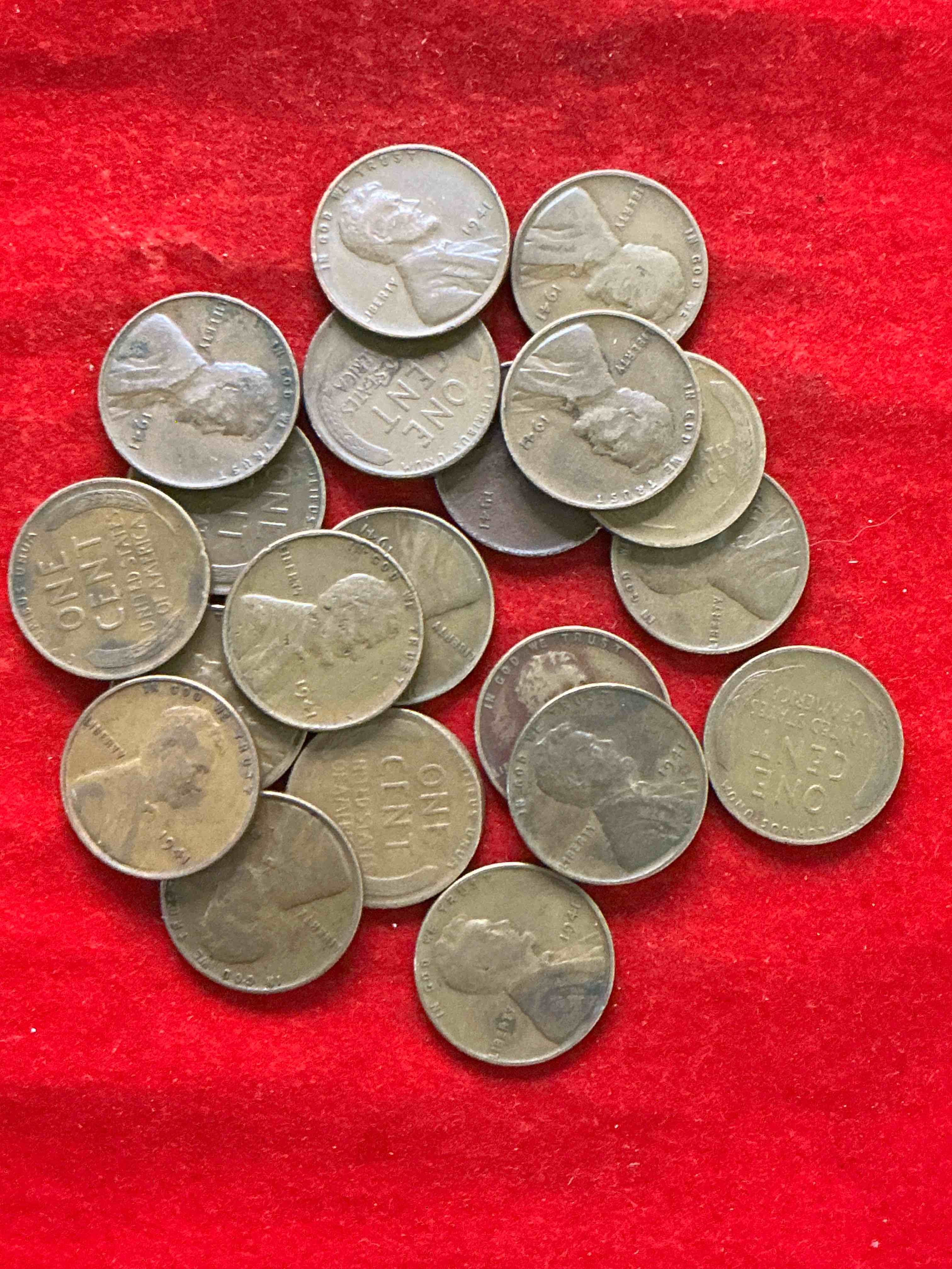 Condition photo showing Good Condition for 1941 pearl harbor ww2 era pennies!  dec 7, 1941, a day that will live in infamy when the japanese bombed pearl harbor bringing america into world war 2!  up for auction are 1941 pennies in great condition, awesome pieces of wwii history!  