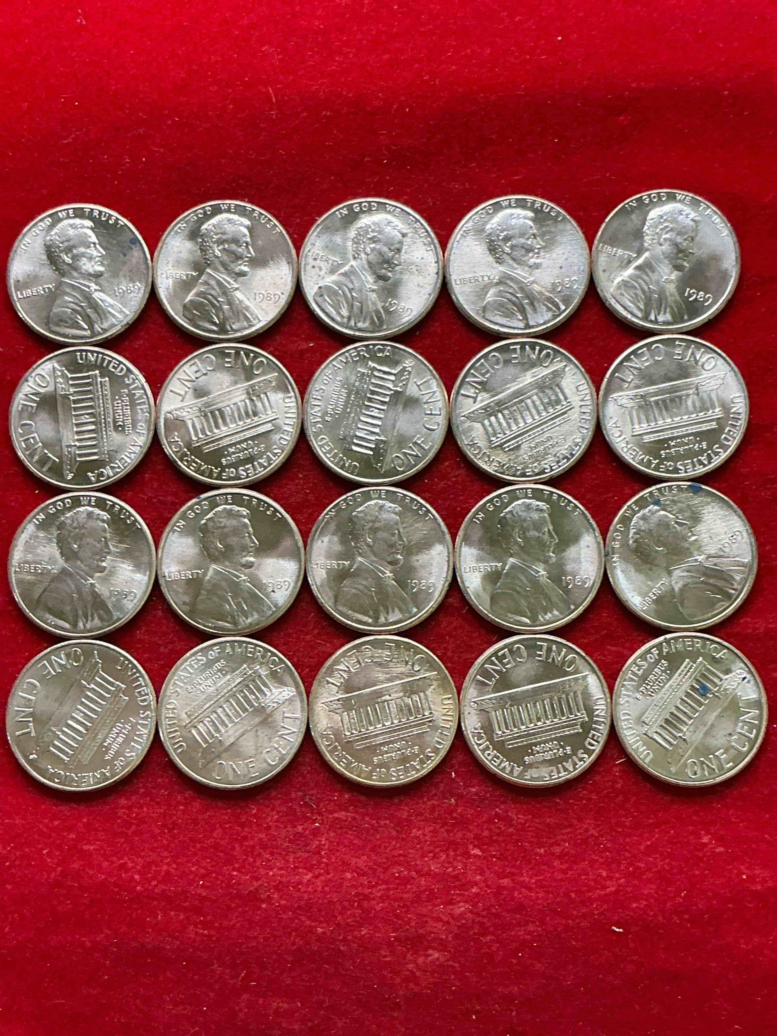 1989 brilliant uncirculated world wide web era pennies! 1989 is the year the world wide web was born! own these brilliant unc 1989 pennies, direct from original bank rolls! serious collector items from one of the most consequential years in history!