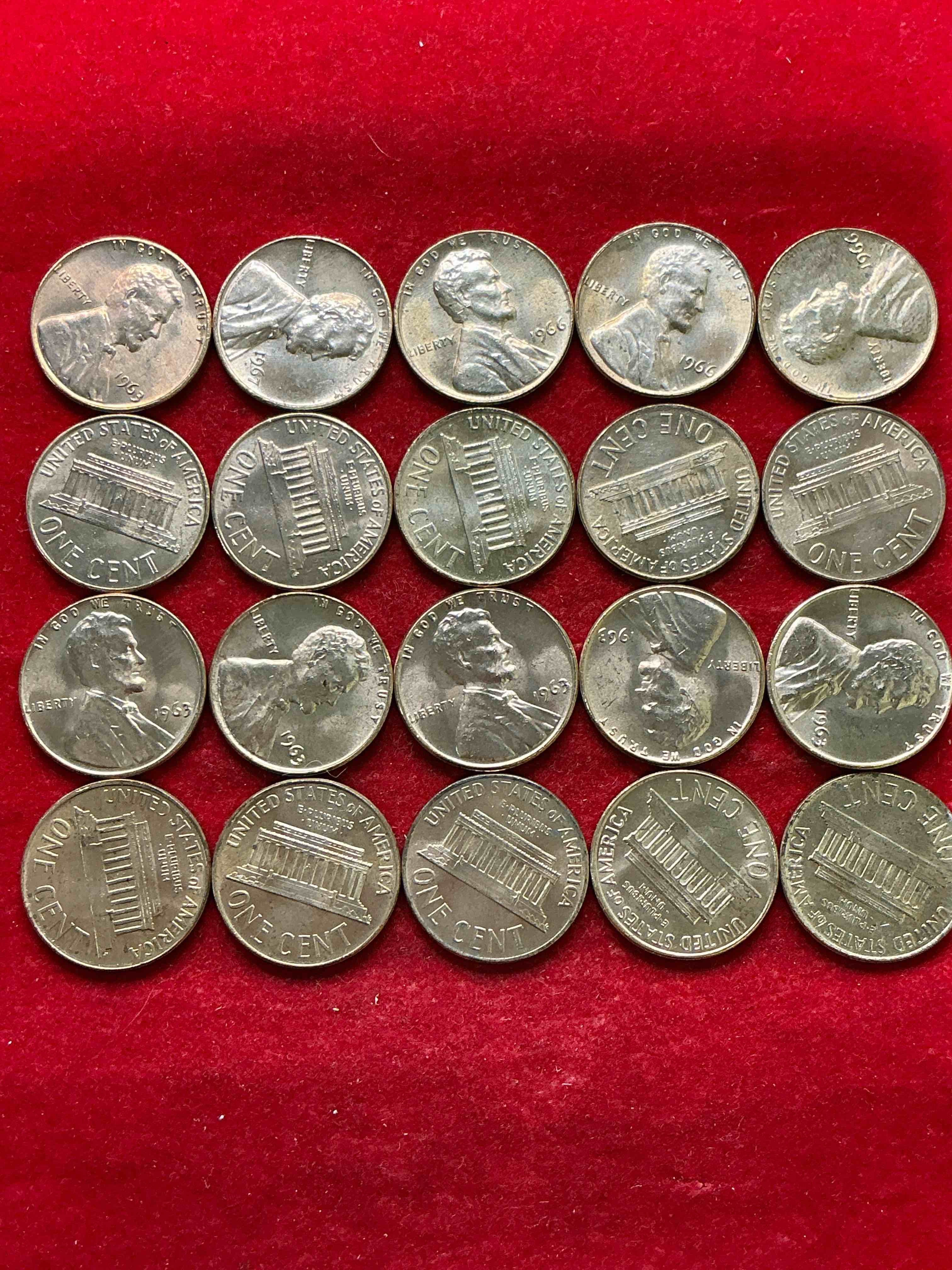 Condition photo showing New/Like New for 1963 "i have a dream" era brilliant uncirculated wheat pennies! these 1963 pennies are direct from the original treasury rolls & haven't seen the light of day since 1963! dr. martin luther king famously gave his "i have a dream" speech on aug 28, 1963. own pieces of this era with these incredible pieces of history!