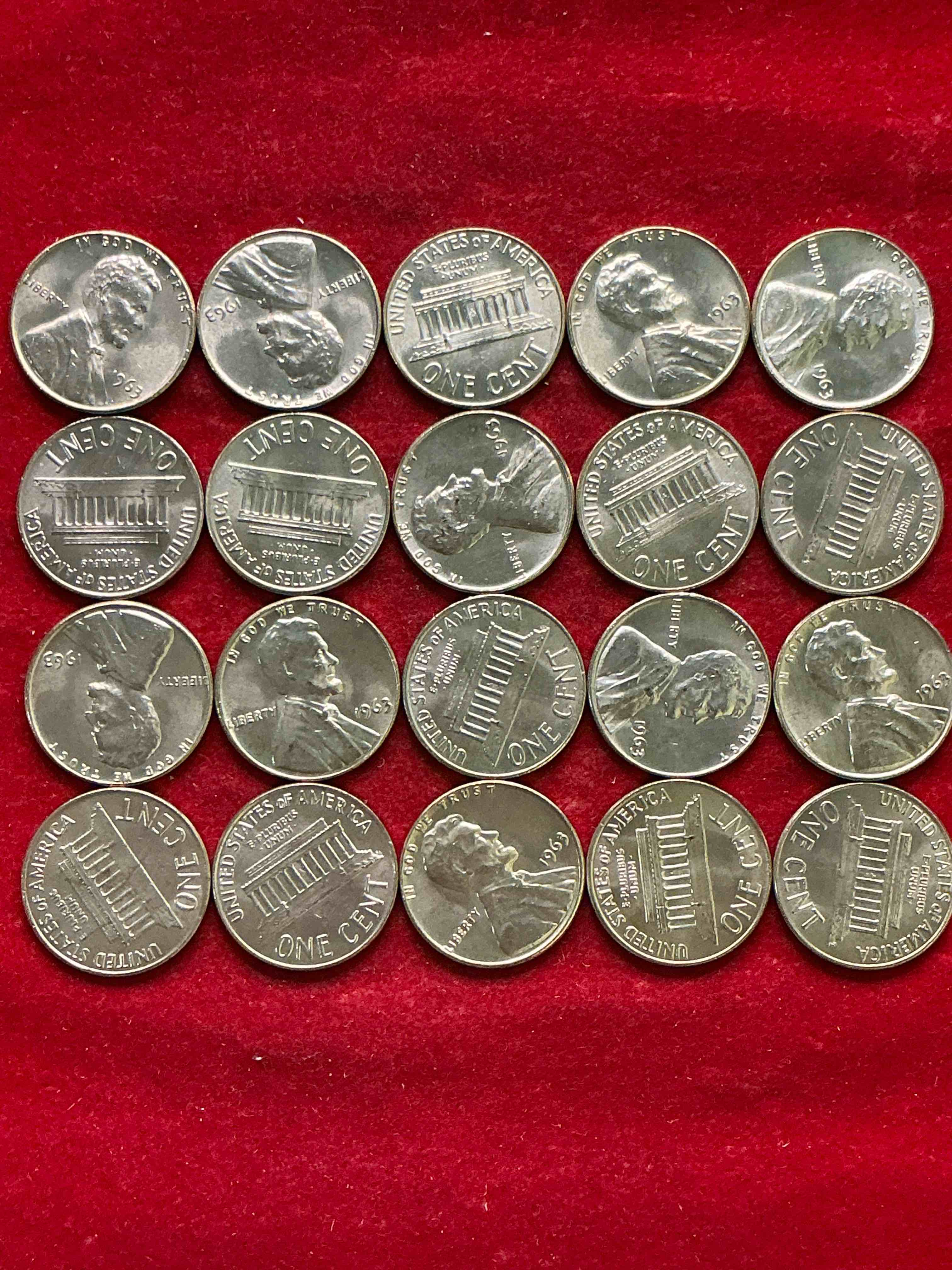 1963 "i have a dream" era brilliant uncirculated wheat pennies! these 1963 pennies are direct from the original treasury rolls & haven't seen the light of day since 1963! dr. martin luther king famously gave his "i have a dream" speech on aug 28, 1963. own pieces of this era with these incredible pieces of history!