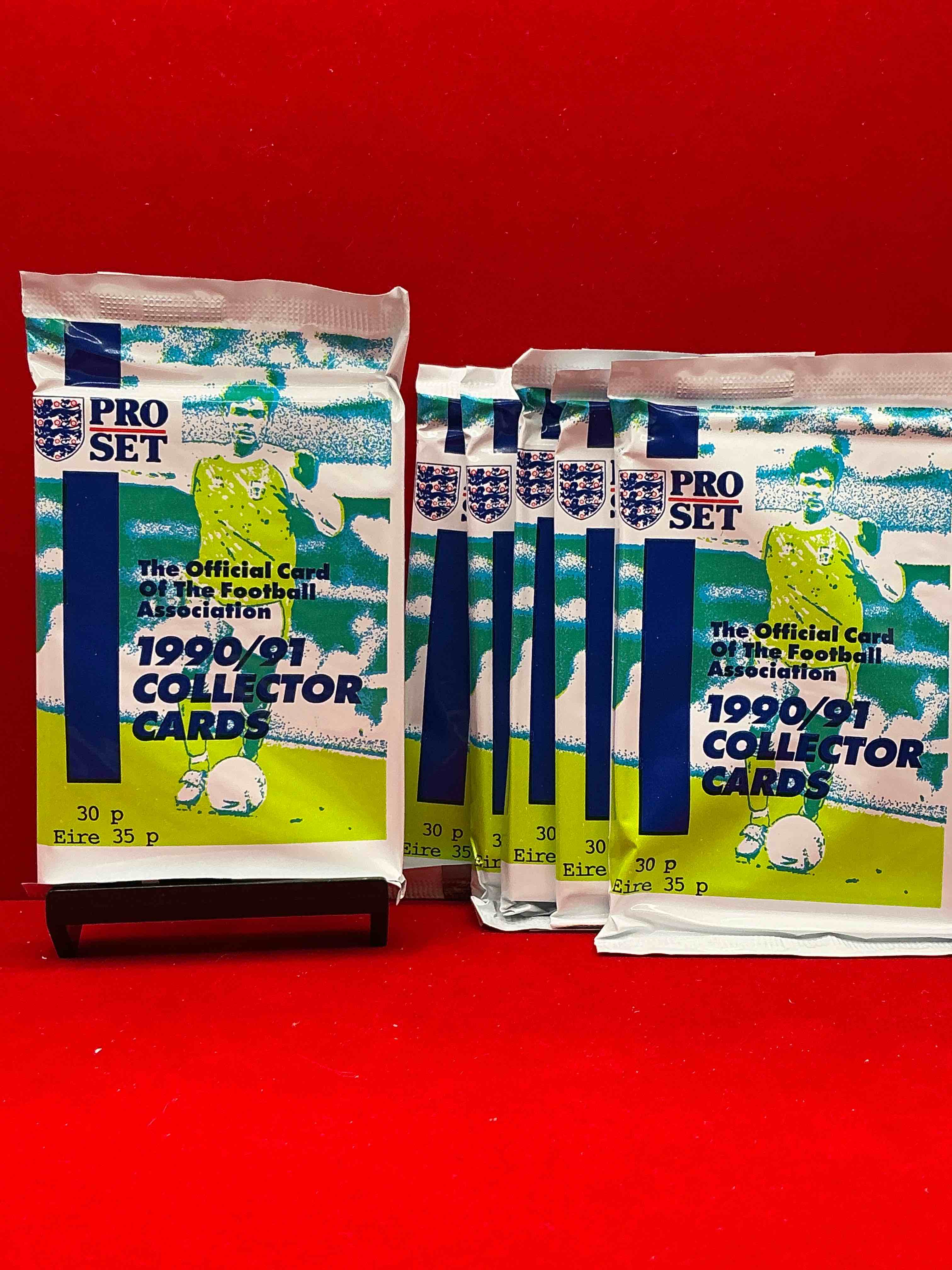 1990-91 major soccer league card packs! get in the soccer mood with these awesome packs- 12 cards in each one! celebrate the world cup coming to the usa with these pieces of history!