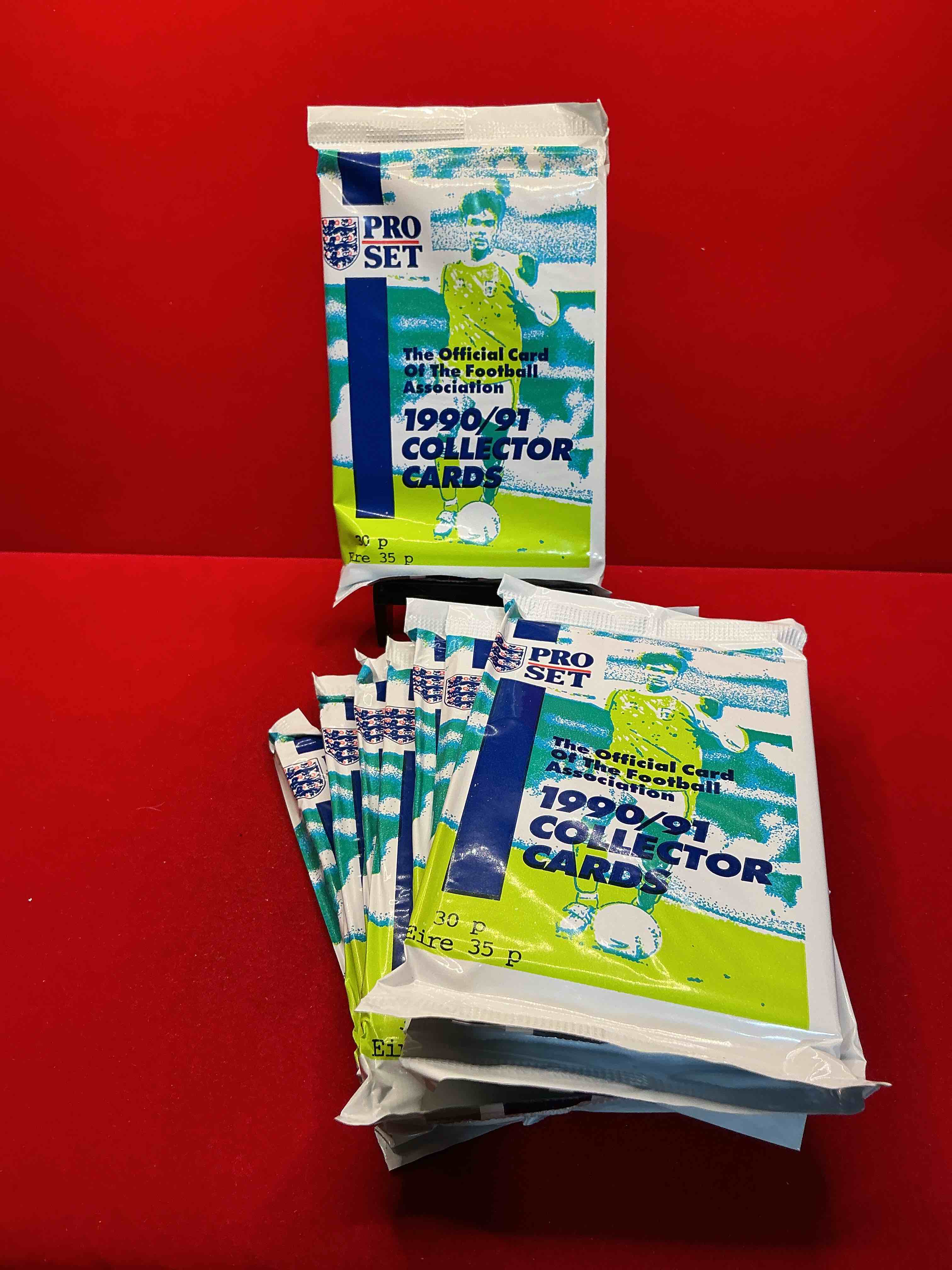 1990-91 major soccer league card packs! get in the soccer mood with these awesome packs- 12 cards in each one! celebrate the world cup coming to the usa with these pieces of history!