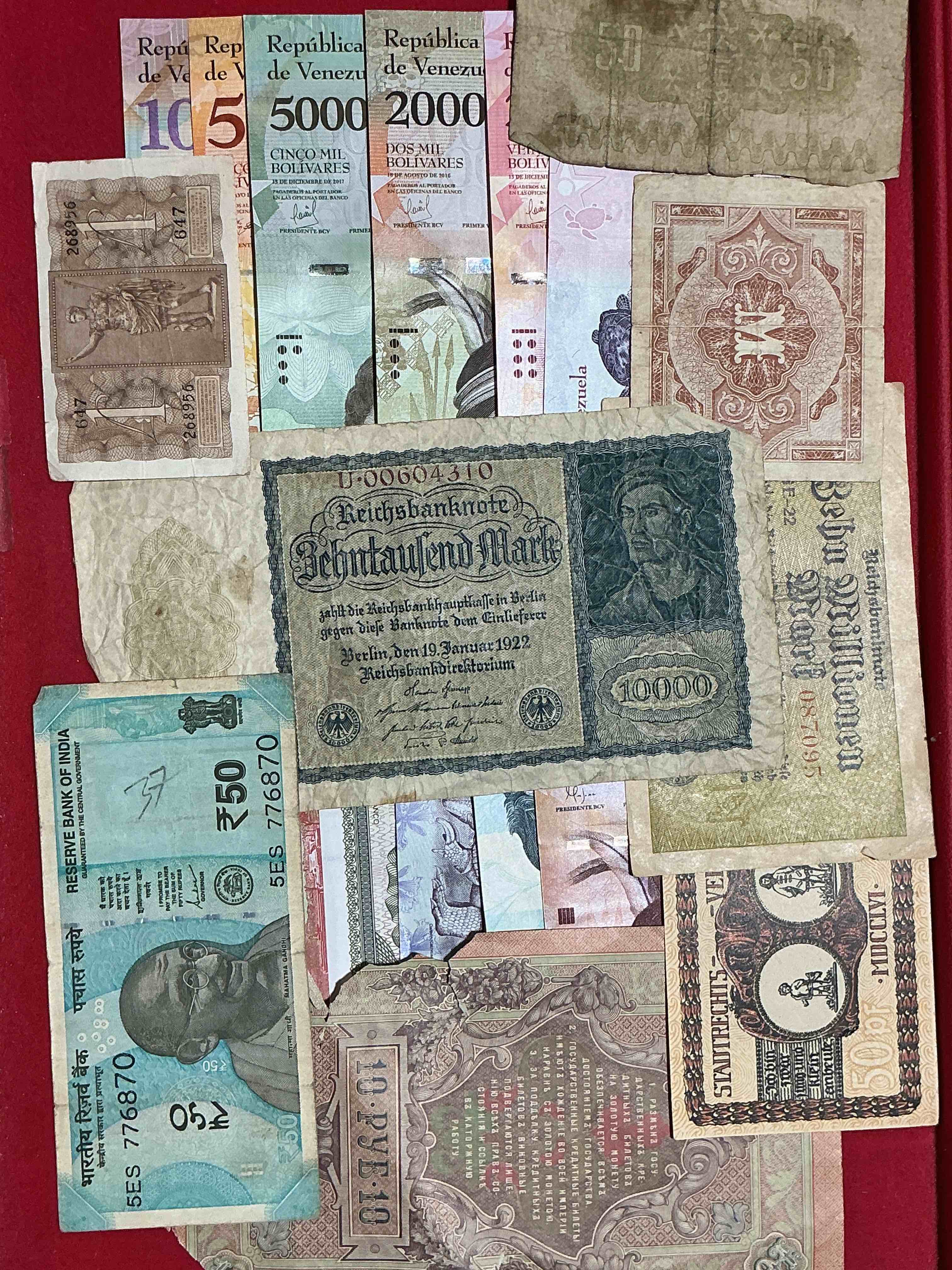 modern & antique paper money! vintage & antique! paper money from across the world- all different shapes & sizes from all kinds of crazy places! own currency from the corners of the world! wow!