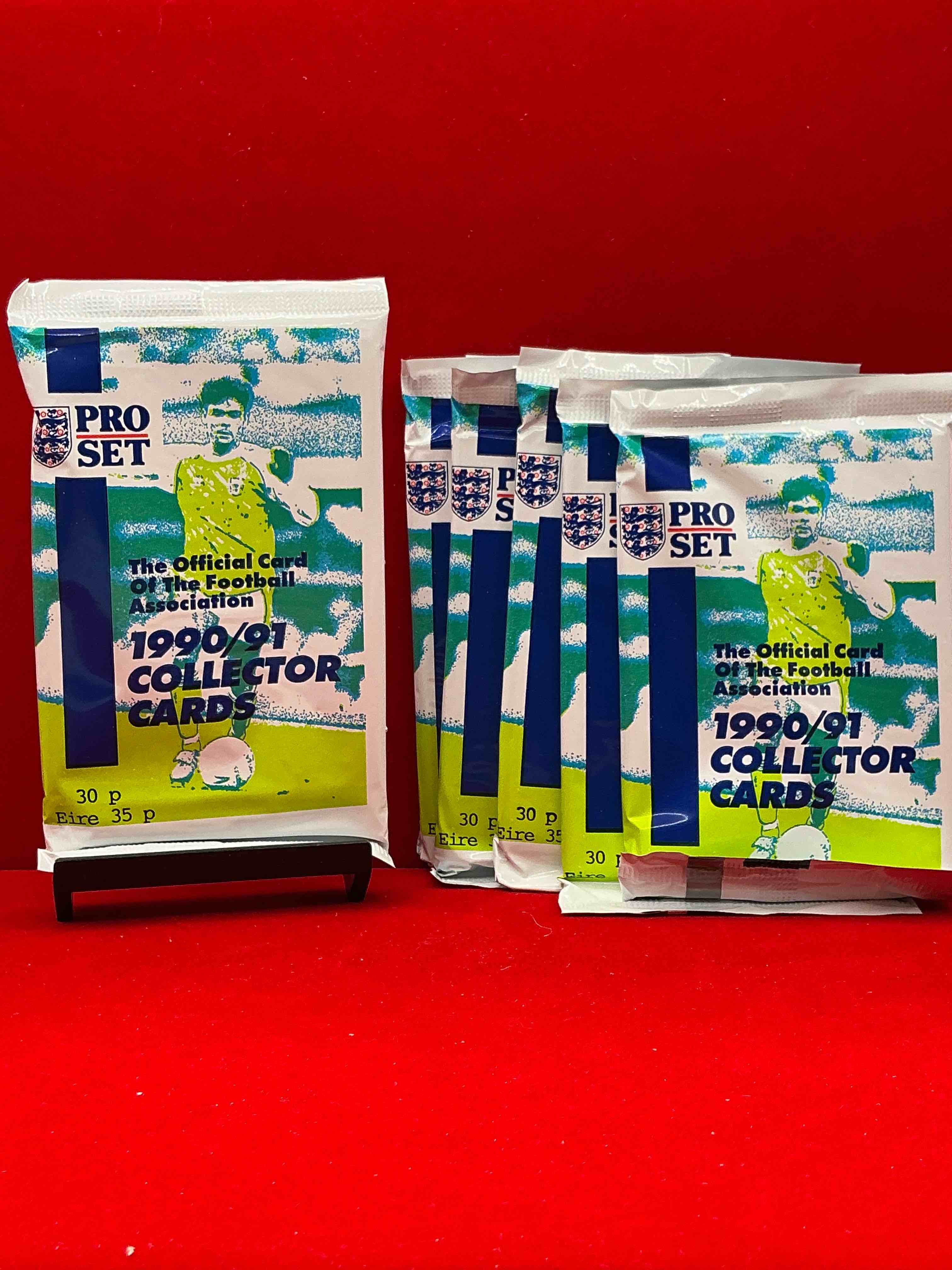 1990-91 major soccer league card packs! get in the soccer mood with these awesome packs- 12 cards in each one! celebrate the world cup coming to the usa with these pieces of history!