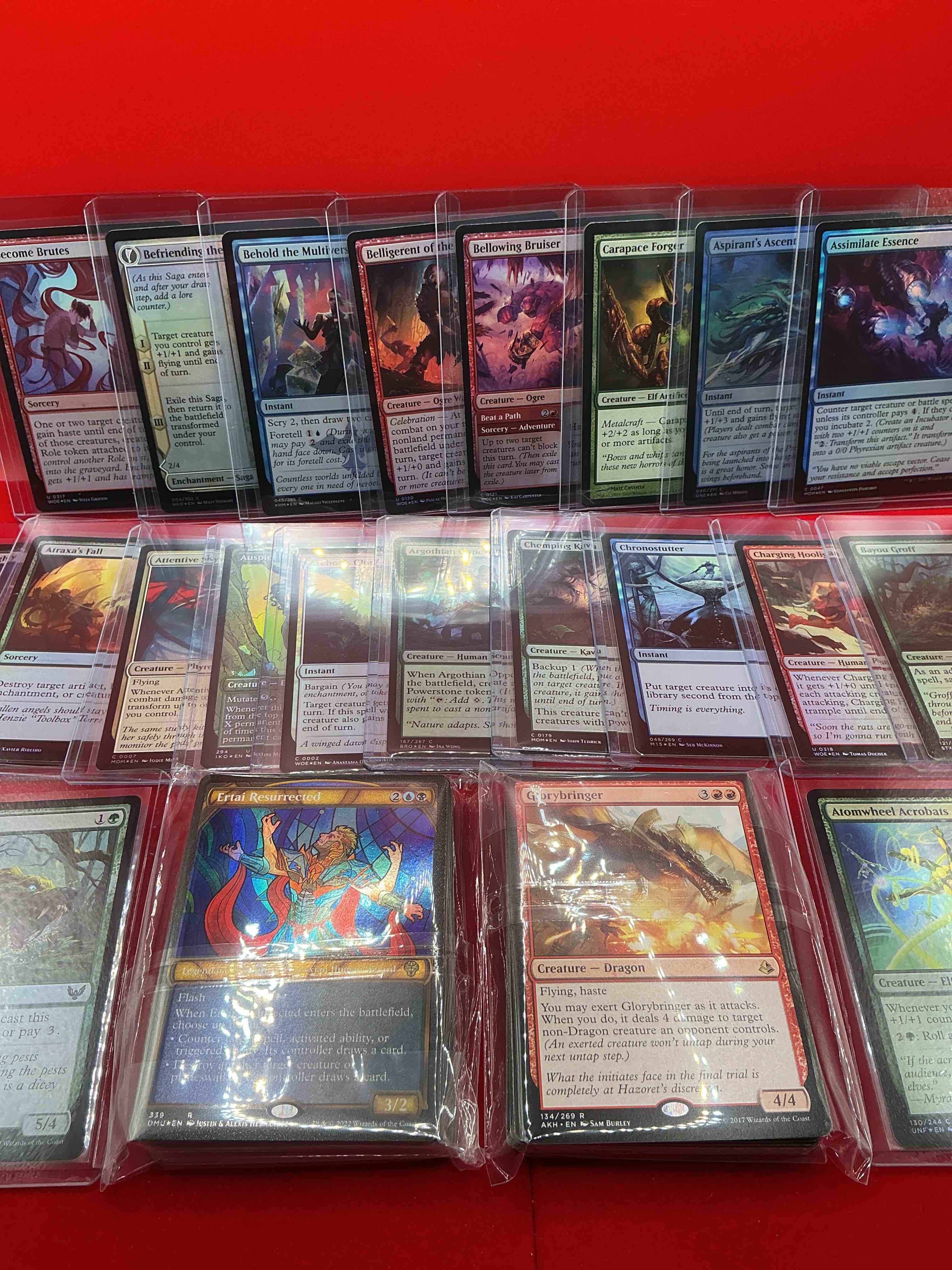 Magic The Gathering 100 Card Closeout Lot! Lot Includes 20 Or More Rare Or Holo Foil Cards! All Cards In Excellent Shape Condition! A Great Mix Of Vintage & Modern Magic Cards! This Crazy 100 Count Lot Is A Great Way To Join The MTG Craze!