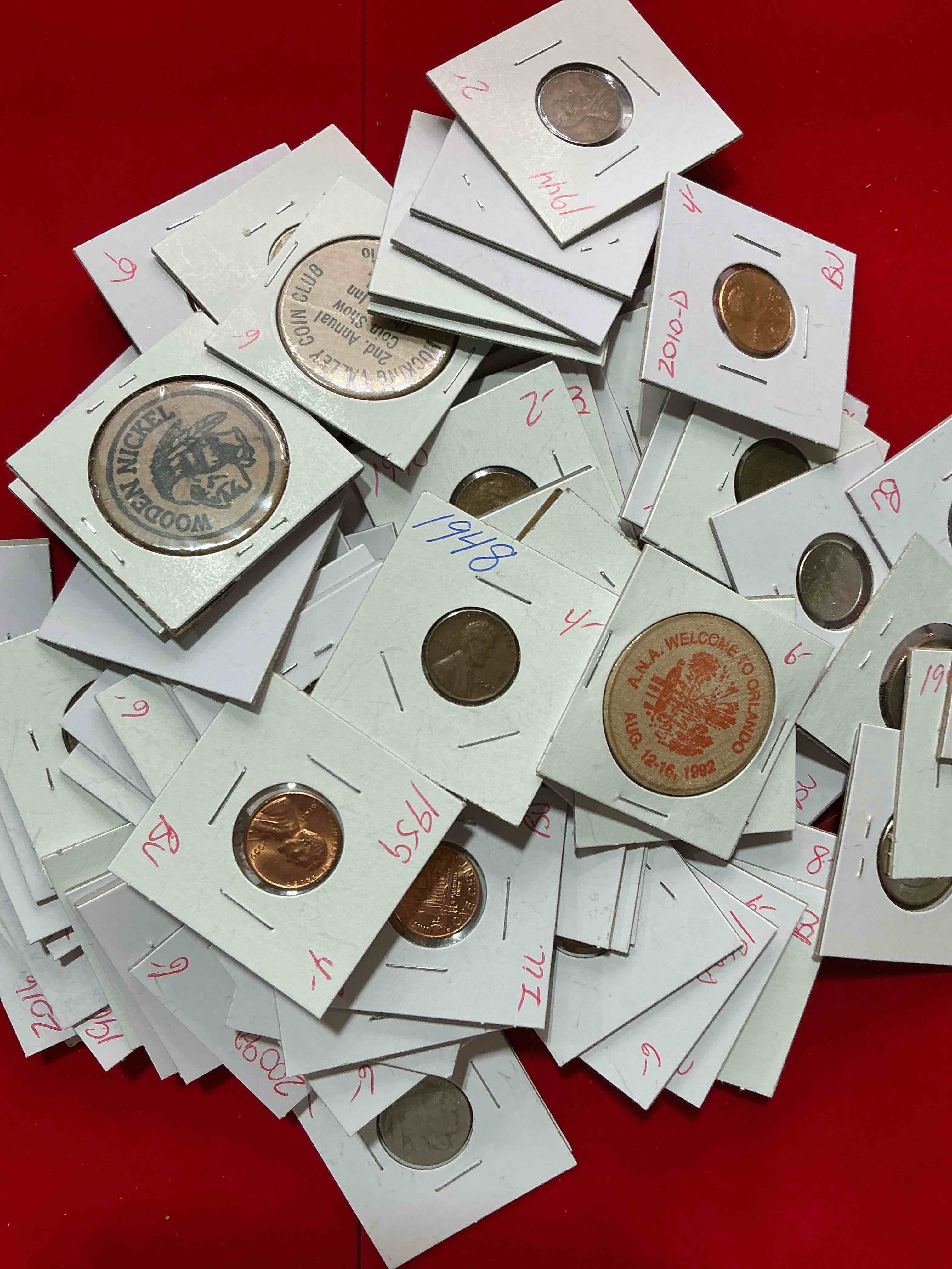 COOL COIN CLOSEOUT! Wow! Awesome U.S. Coins & More, Antique, Vintage & Modern Galore! Large Cents & More! Check Out This Incredible Closeout Collection Of Incredibly Cool Coins & Rare Items Spanning Decades! A True Smorgasbord Collector's Dream! Each Collection Is Unique And Includes Items Such As Rare Antique Coins, Rare Date Coins, Modern Uncirculated Coins, Slabbed Coins, Disregard Original Price Marks On Pieces, This Is A True Auction Closeout! An Incredible Opportunity For Re-Sellers & Collectors!