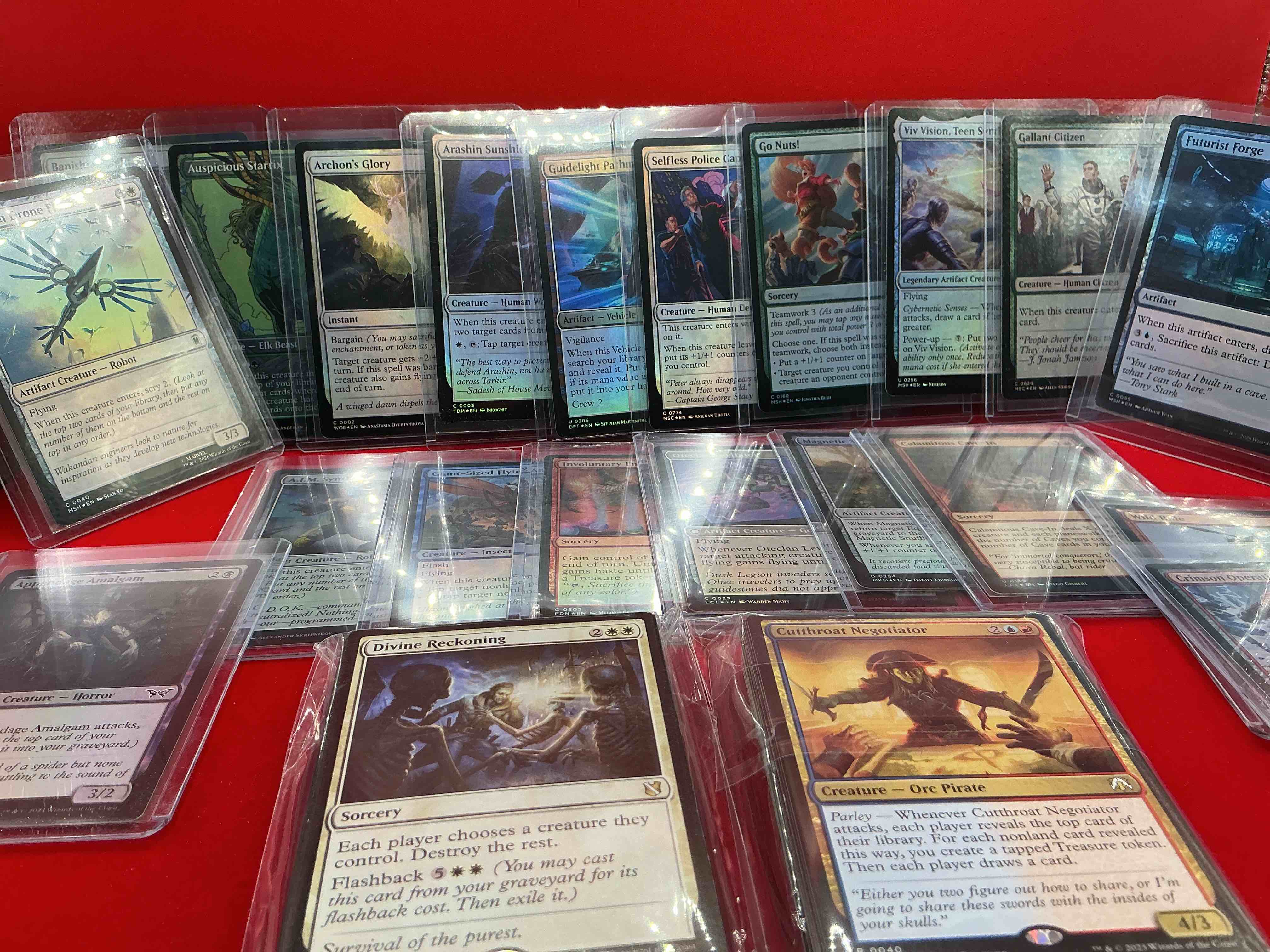 Magic The Gathering 100 Card Closeout Lot! Lot Includes 20 Or More Rare Or Holo Foil Cards! All Cards In Excellent Shape Condition! A Great Mix Of Vintage & Modern Magic Cards! This Crazy 100 Count Lot Is A Great Way To Join The MTG Craze!