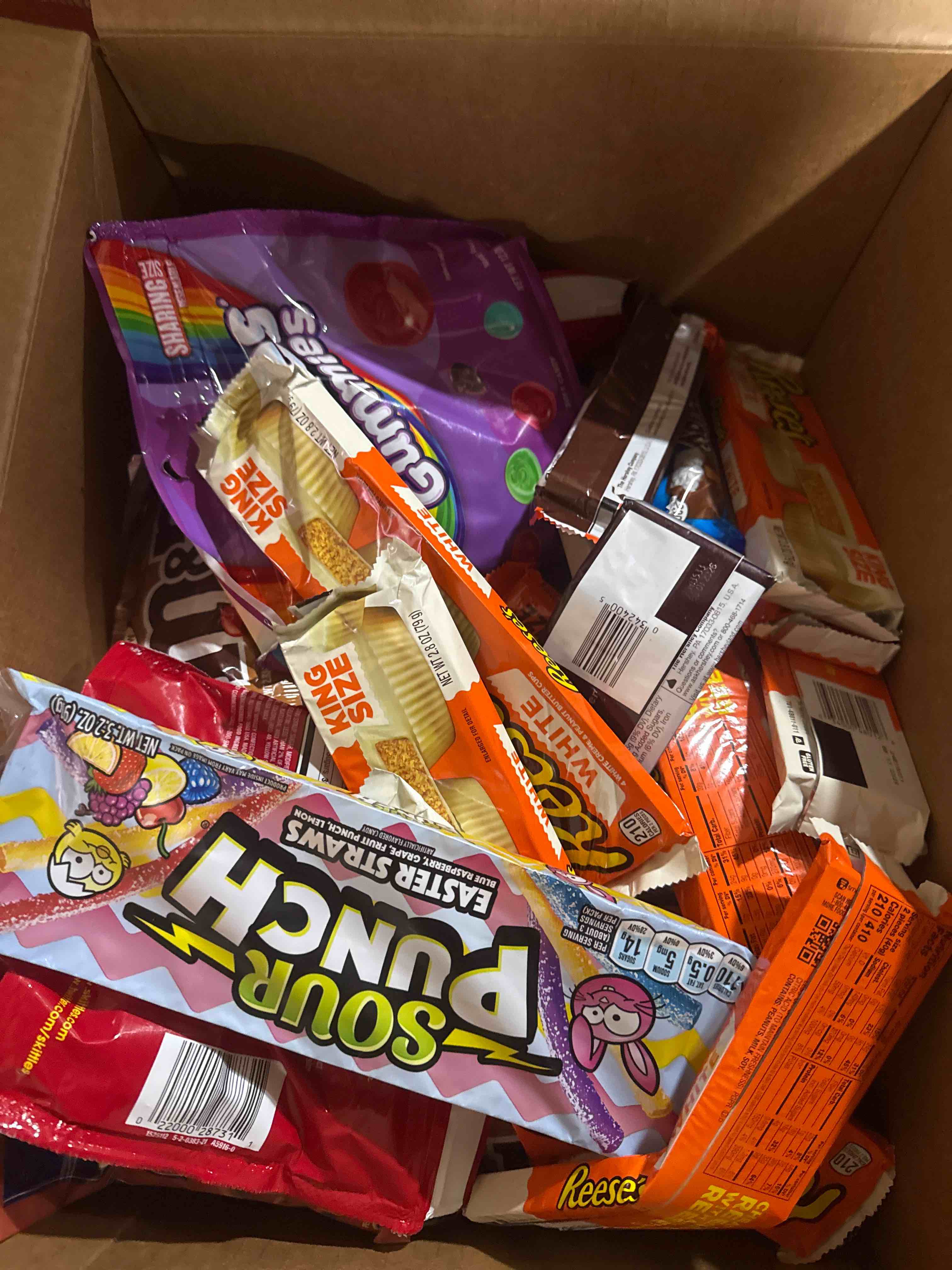 Box of Assorted Grocery Products 