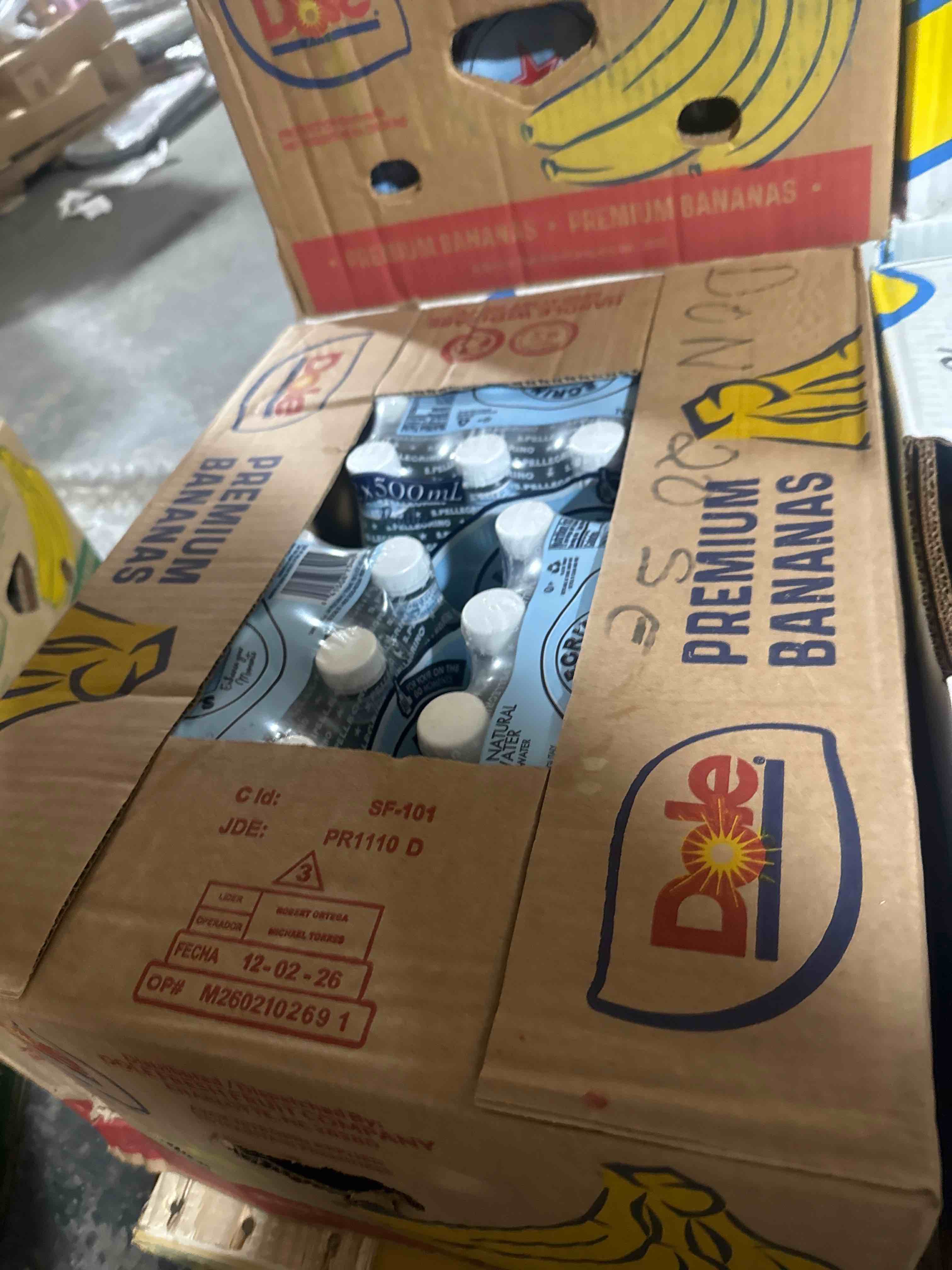 Condition photo showing Brand New for box of water