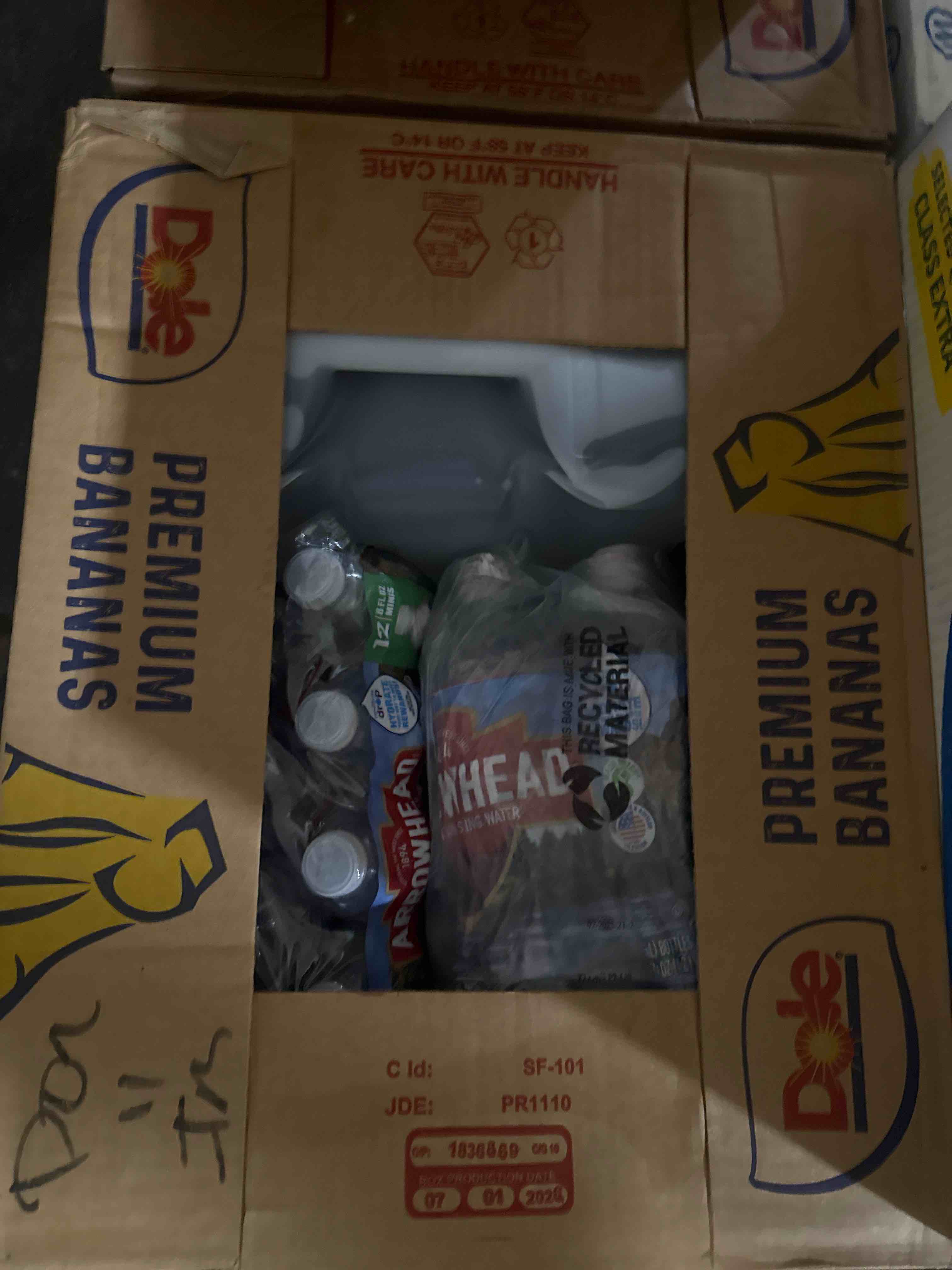 BOX OF WATER 