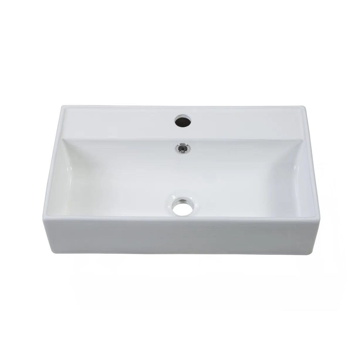 21.6" Basin Only, 24V06-21 Basin, Glossy White GF-24V06PB21-W1573P224469(Includes Only The Bathroom Sink)