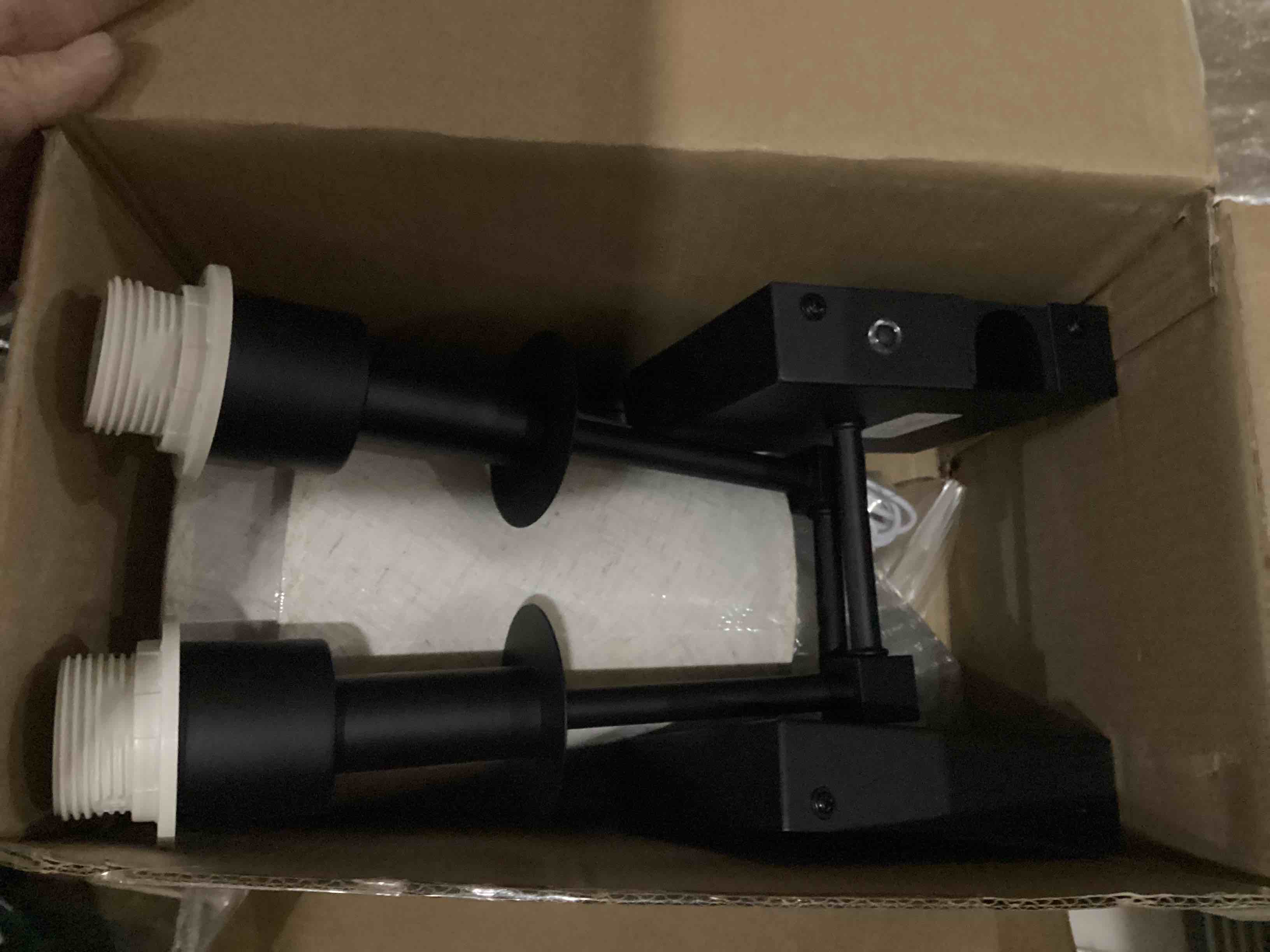 Condition photo showing Good Condition for living glow 2-pack rgb wireless rechargeable led wall sconce - black 