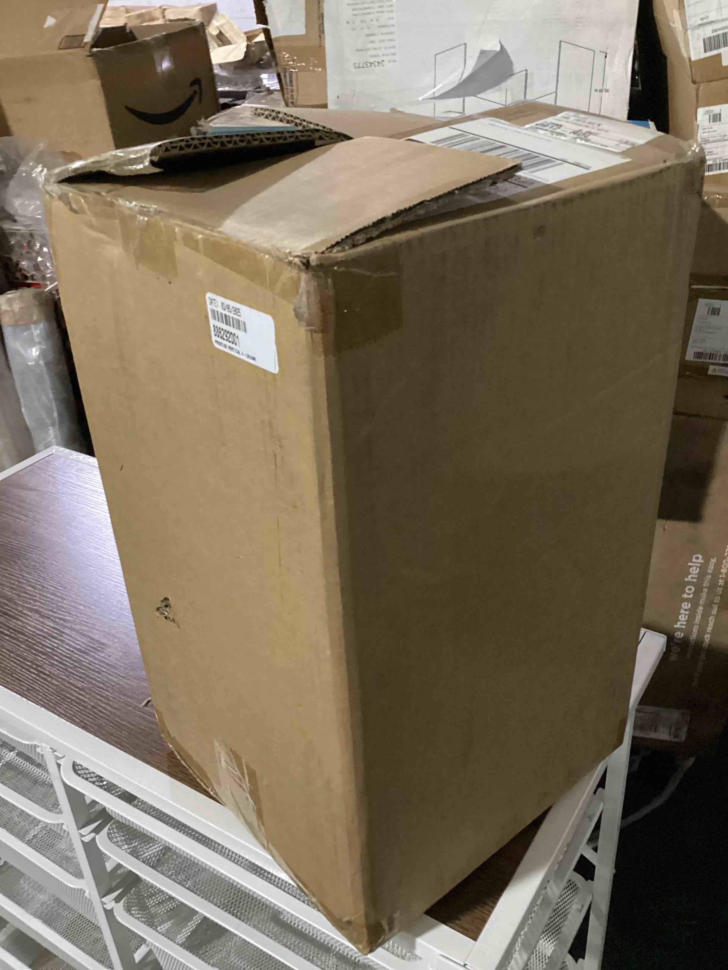 Condition photo showing New/Like New for prestige vertical 4-drawer jewelry box - black 