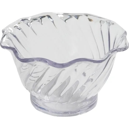 Condition photo showing New/Like New for case of 24 (12ct) kaya tableware plastic flower dessert cup