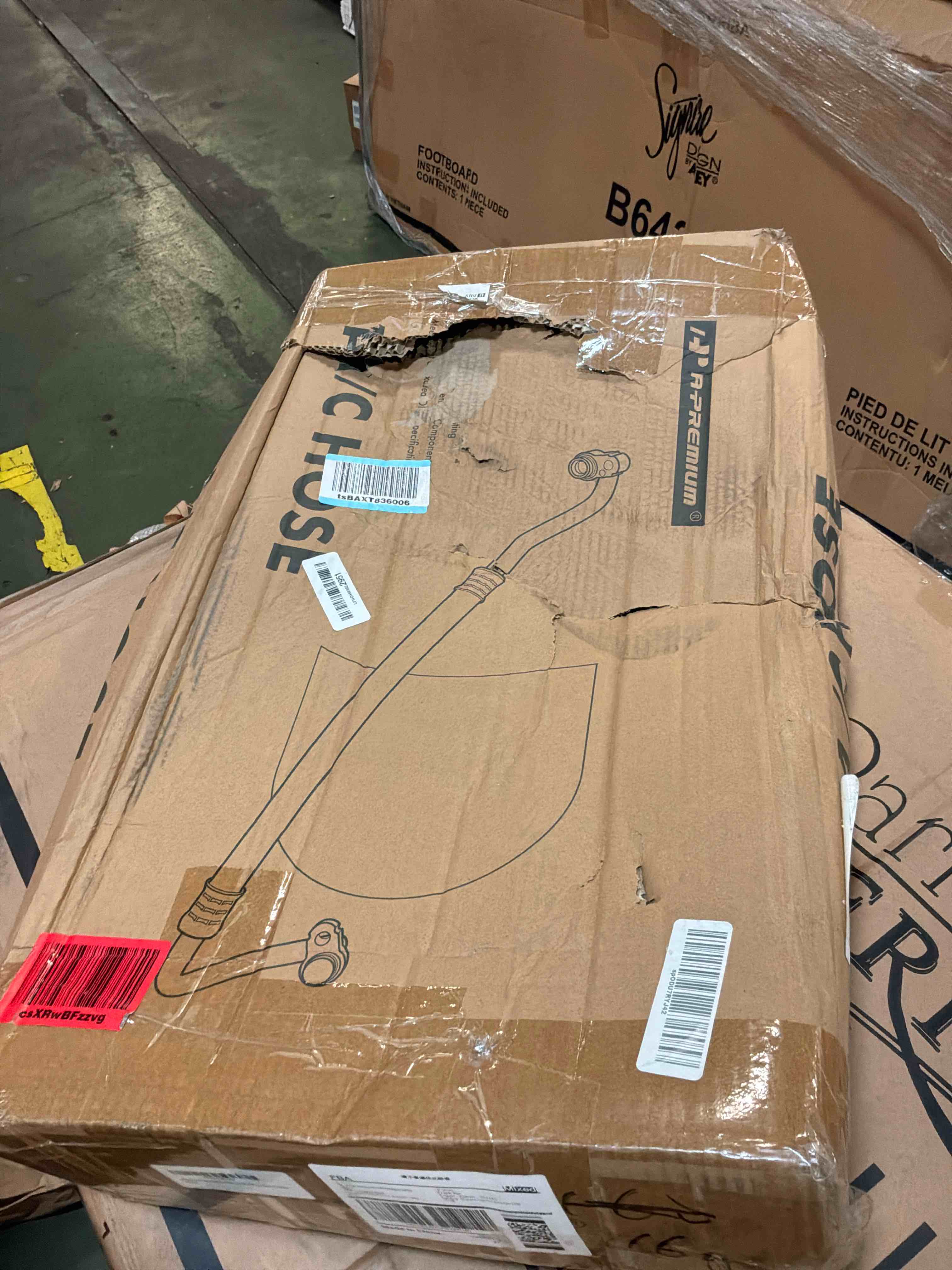 Condition photo showing Good Condition for a-premium a/c suction line hose assembly compatible with nissan altima 2002-2006 l4 2.5l, compressor to evap