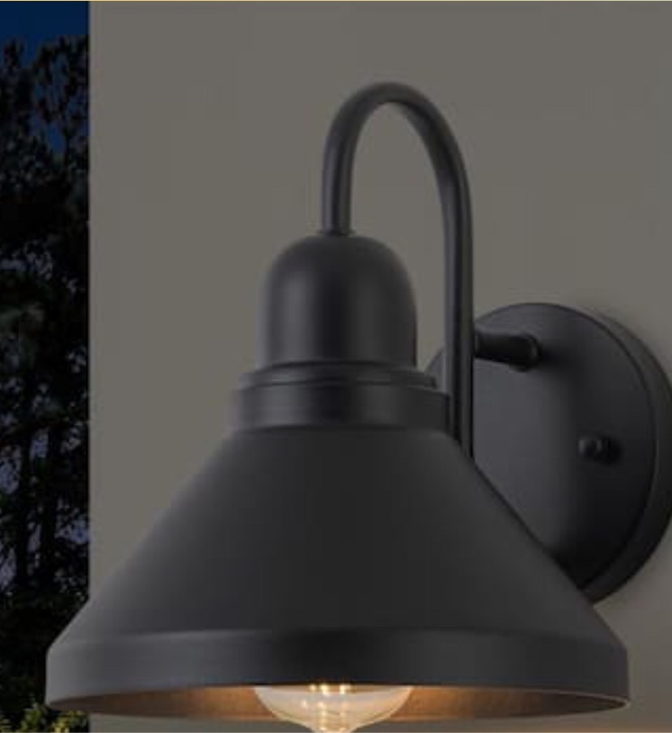 Studdad 12: H Oudoor barn Light Fixture Finish