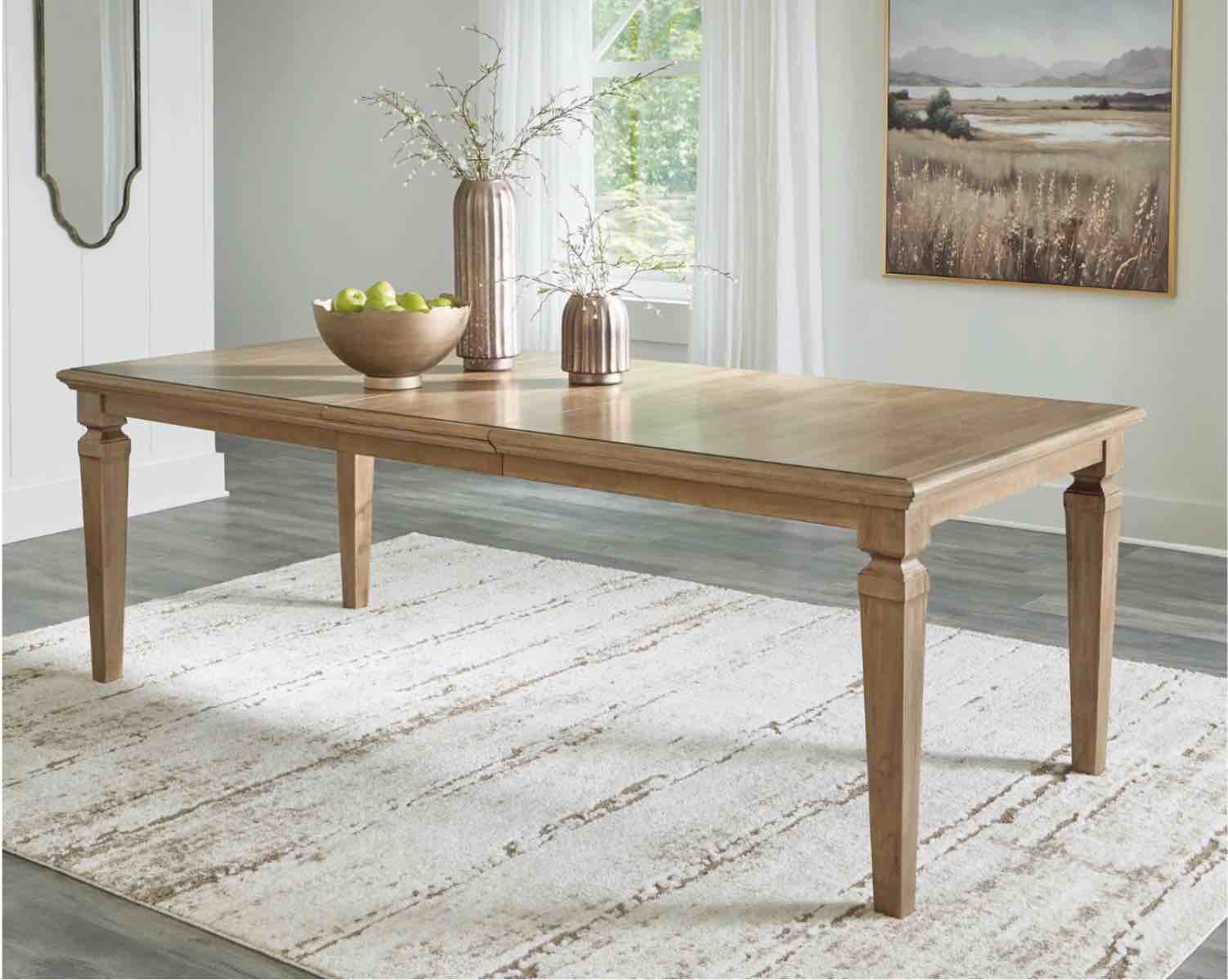 Mylarken 72"-90" Extendable Dining Table