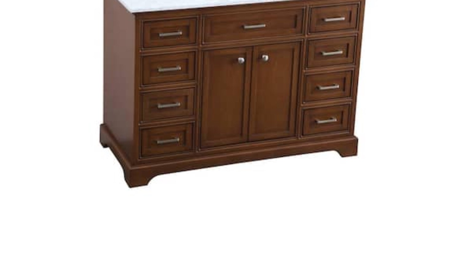 SKU SIGNATURE HARDWARE WooVAnity Cabinet 48”x”21x34