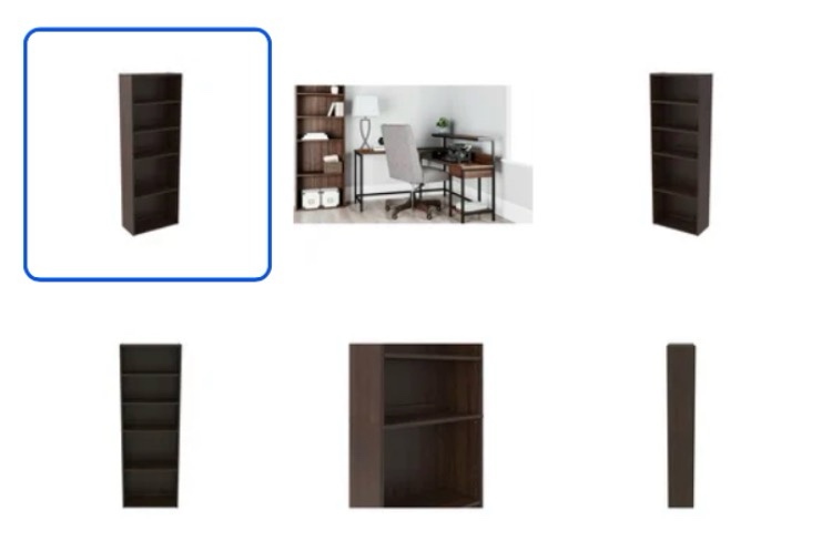 Camiburg Bookcase Warm Brown
