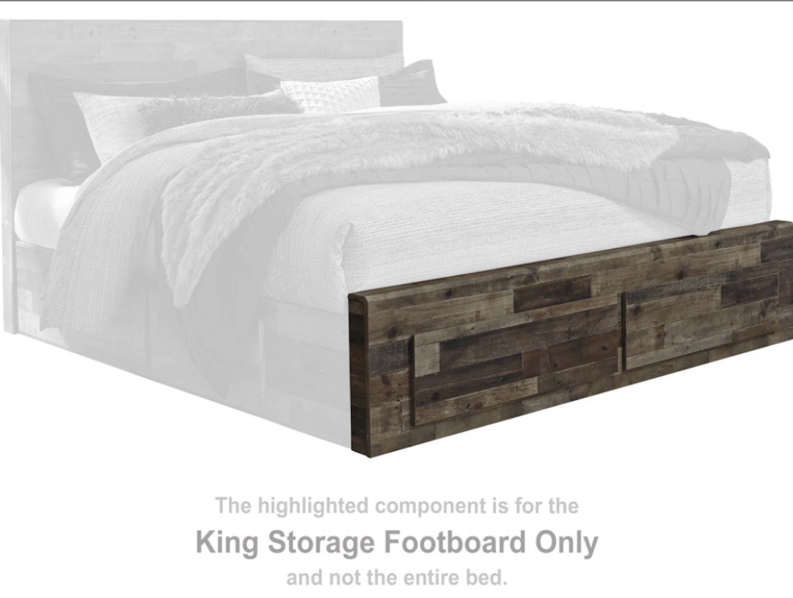 Benchcraft Bedroom Derekson King Storage Footboard 
