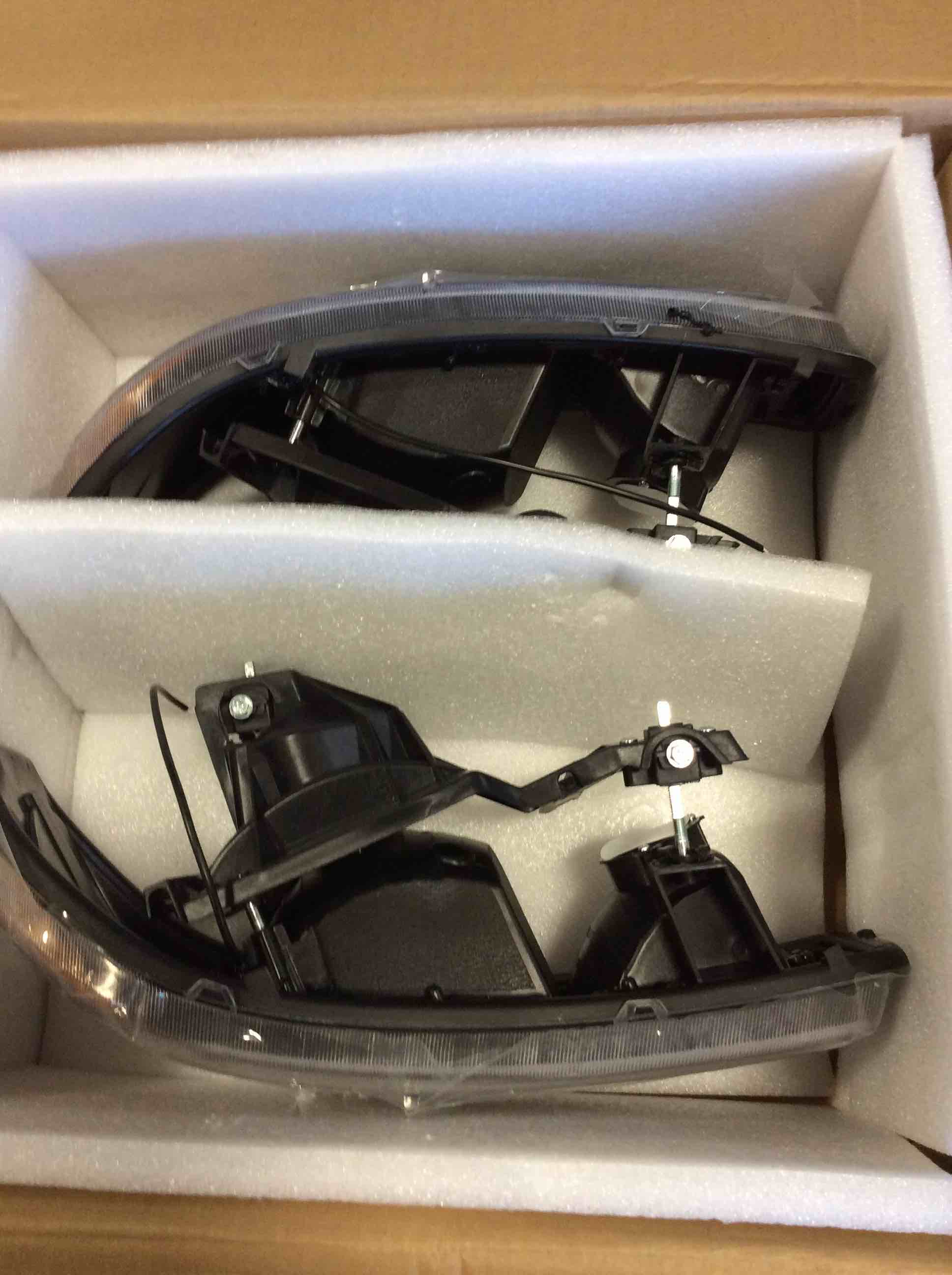 Auto Dynasty 4pcs Luces LED DRL Switchback para Faros Delanteros yLanparas deparachoques conpatibles conGMC