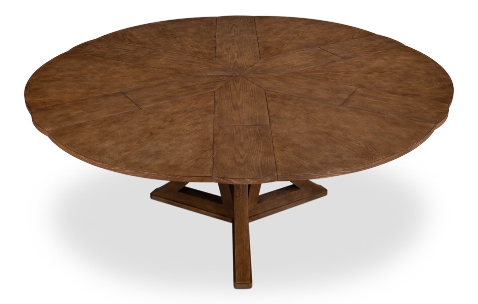 Casual Jupe Dining Table,Light Mink 