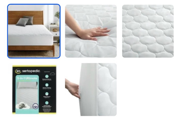 Serta Sertapedic Twin Mattress Pad 
