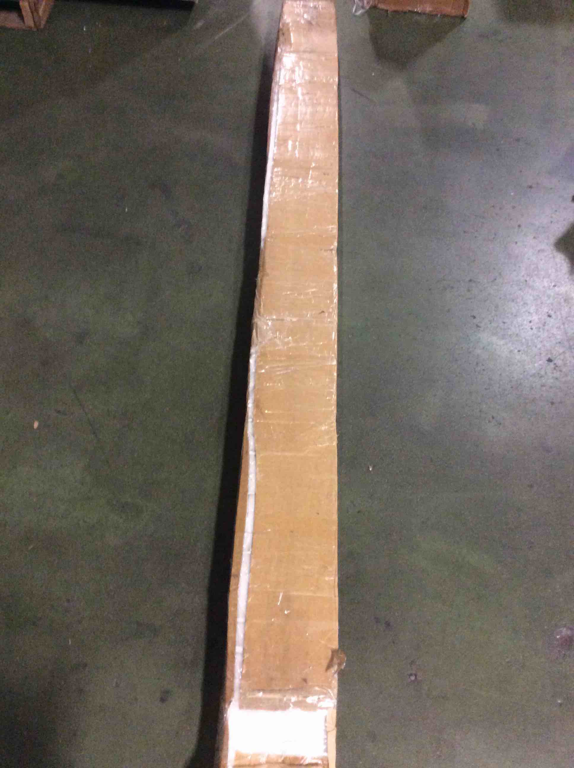 Condition photo showing As Is for slat wall panel for modern decor 96 x 6.26 in. 33.38 sq.