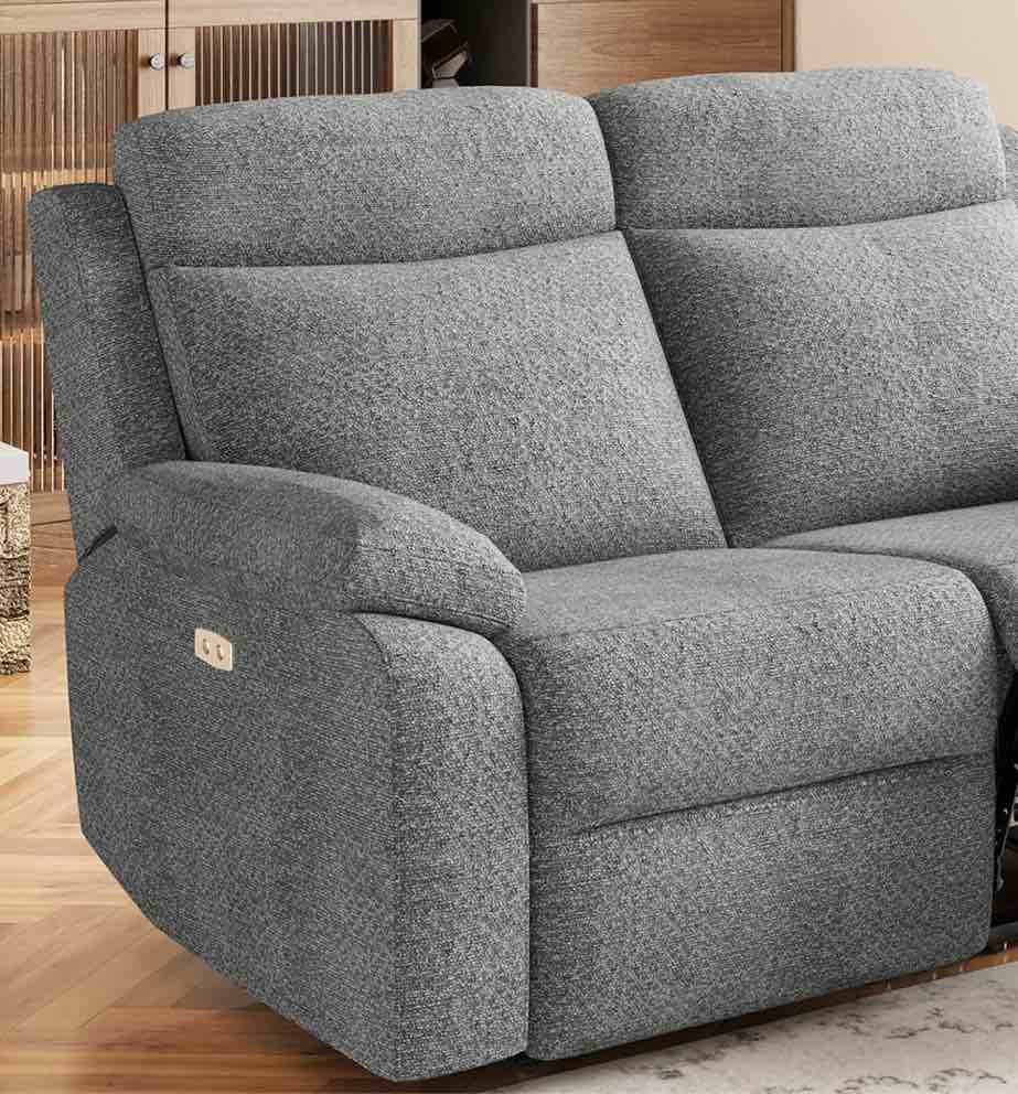 Condition photo showing Good Condition for incomplete lovesear recliner light gray