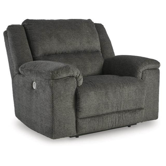 Signature  Ballinasloe Rocker Recliner in Platinum
