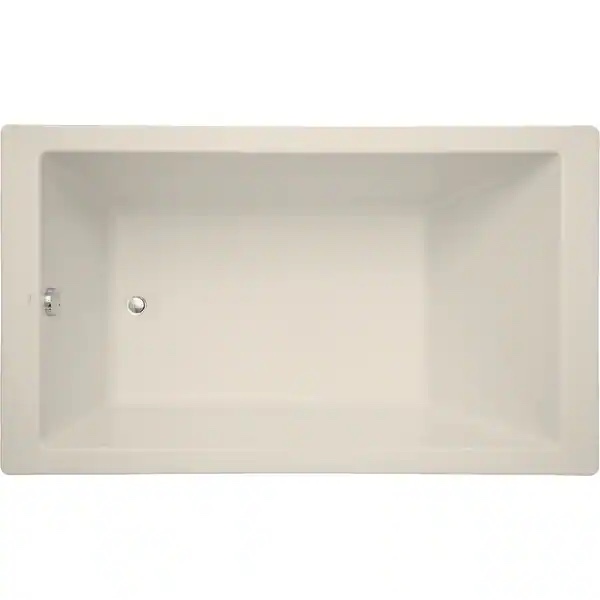 Mirabelle MIRSKA6036 White 60" X 36" Acrylic Air Bathtub For Drop In Or Undermount