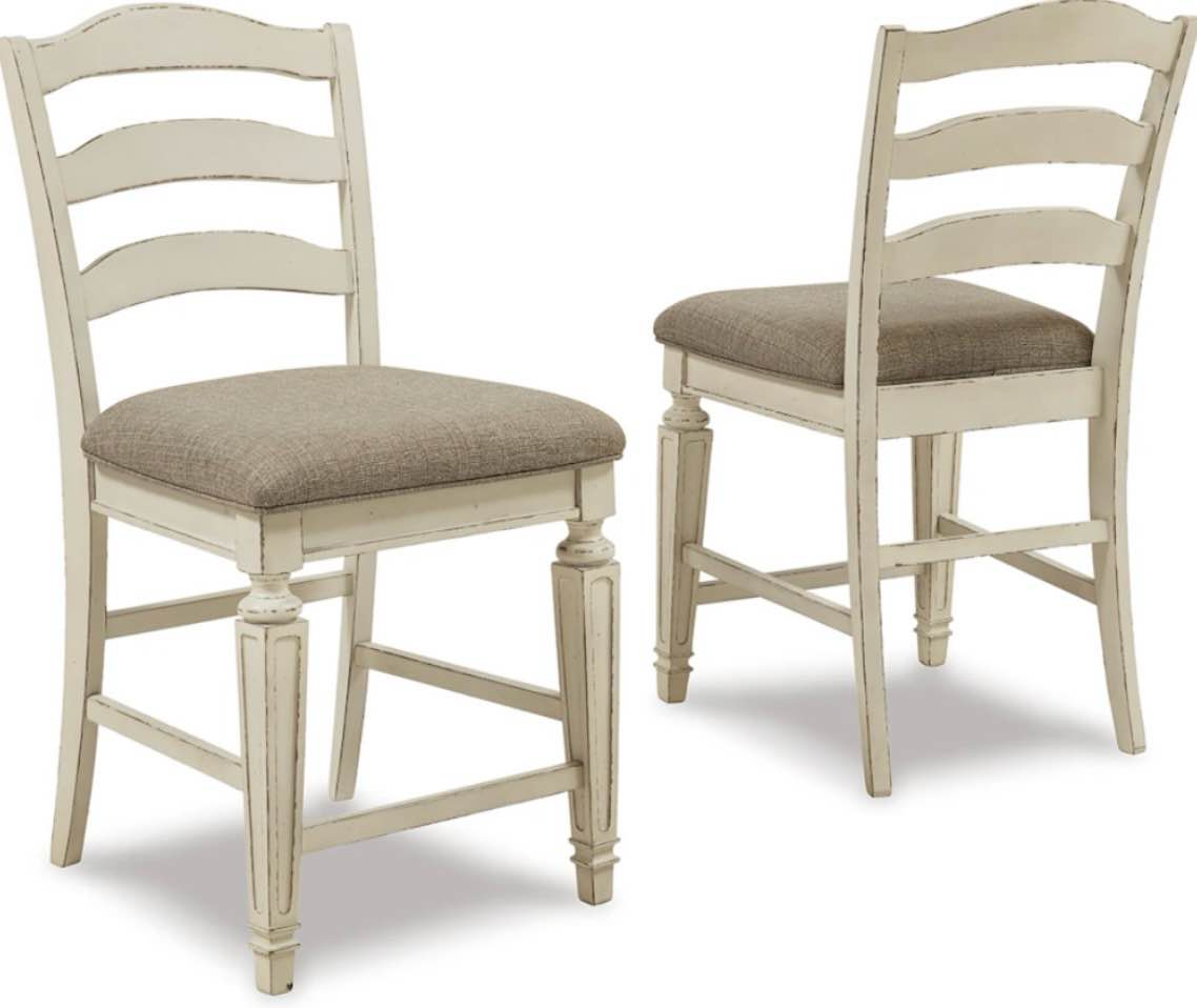 Set of 2 Realyn Counter Height Bar Stool