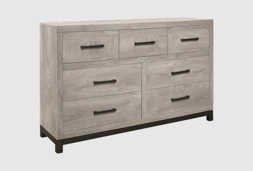 Grey 7 Drawer Dresser