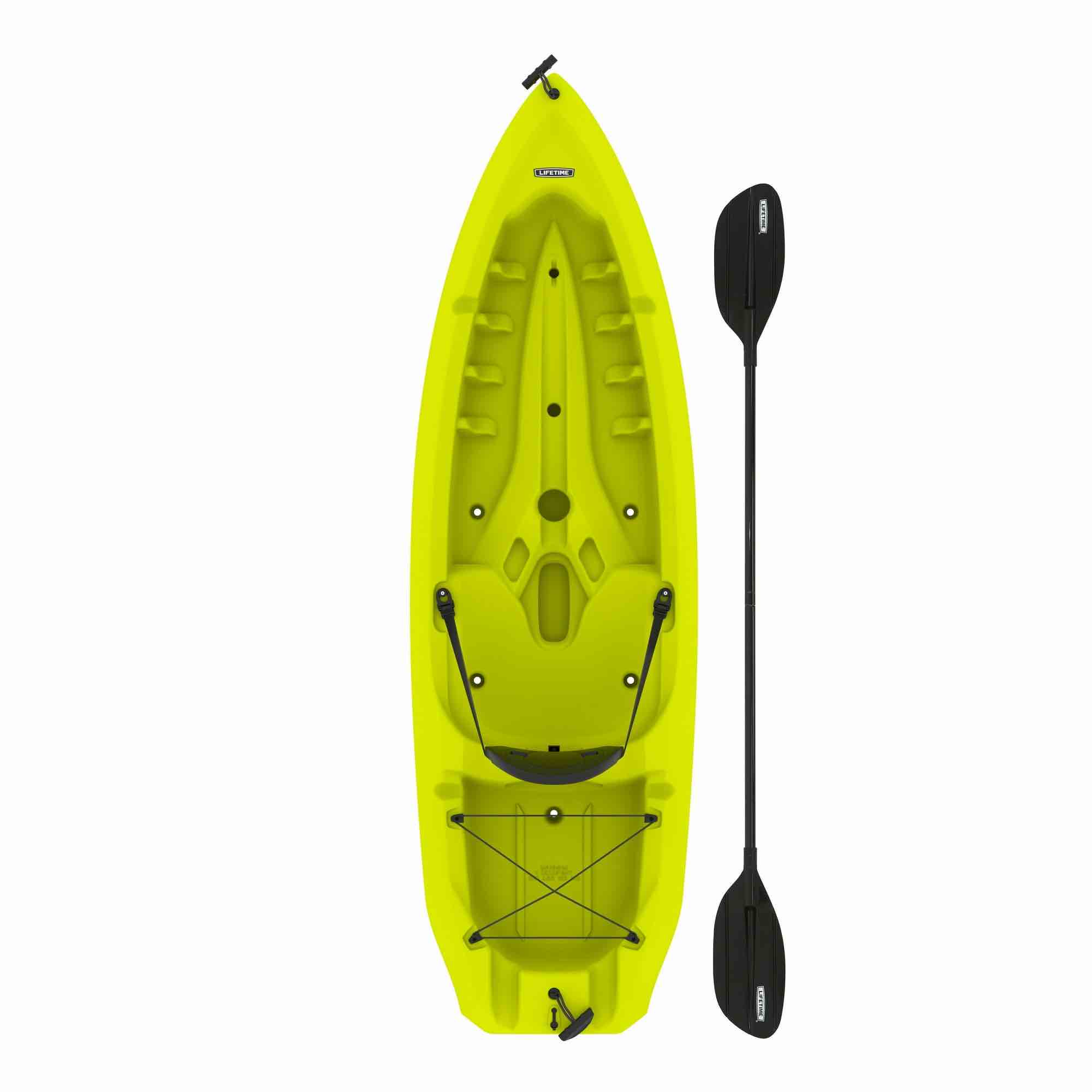 Lifetime Daylite 8 ft. Sit-on-top Kayak With Paddle, Chartreuse (91347)
