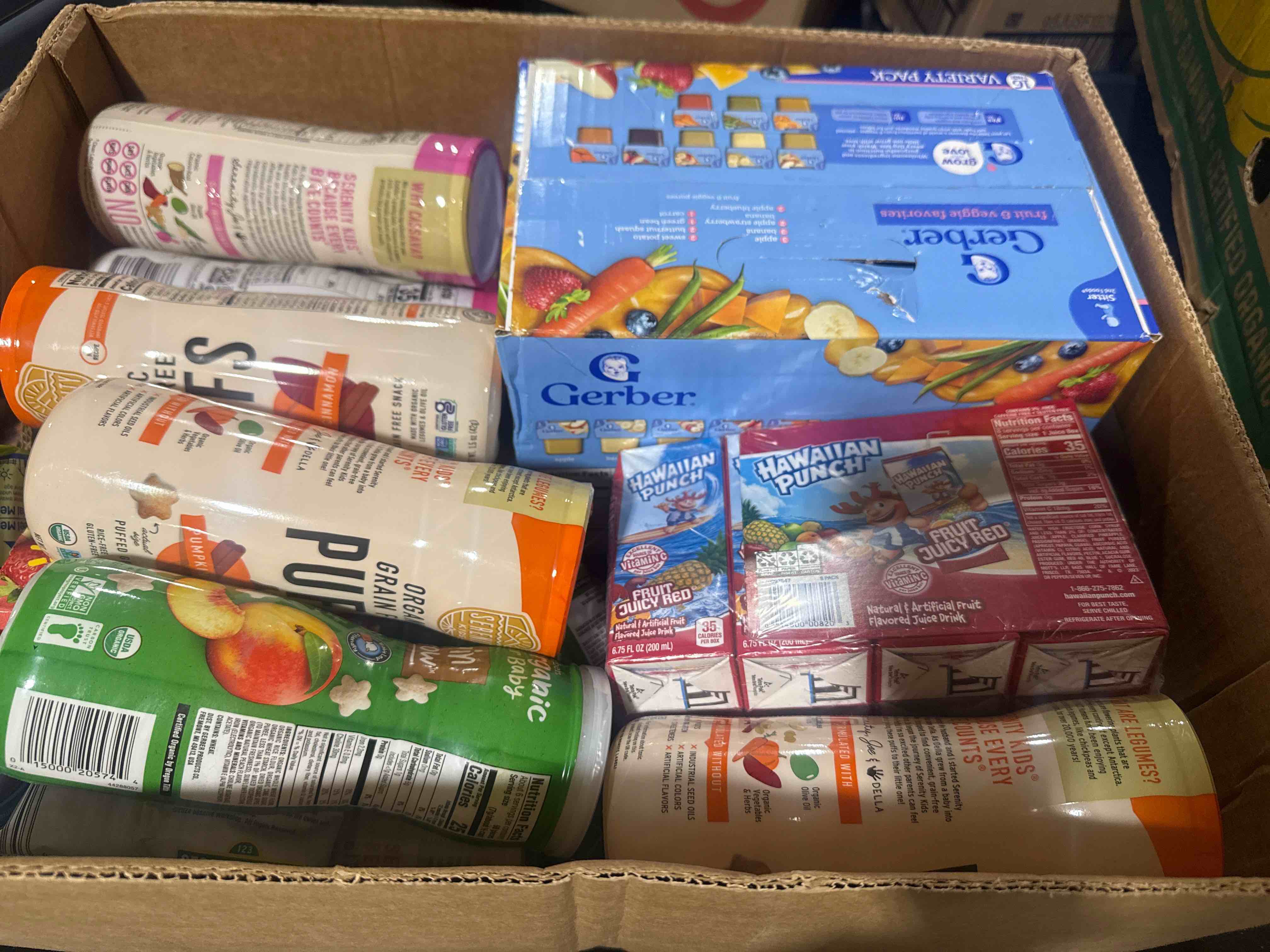 Condition photo showing Brand New for box lot assorted food 