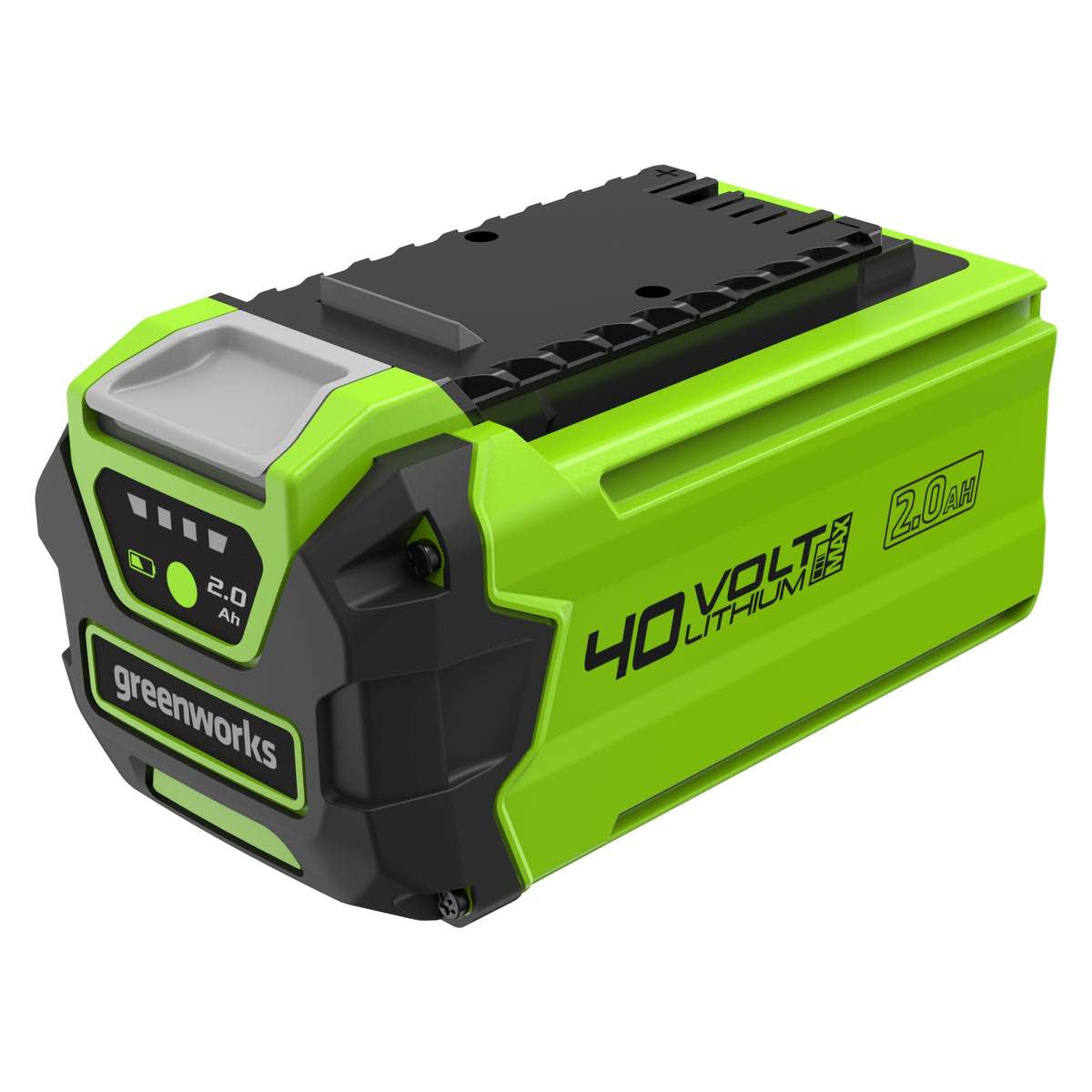 greenworks 40v 2.0ah lithium-ion battery (genuine greenworks battery / 75+ compatible tools)