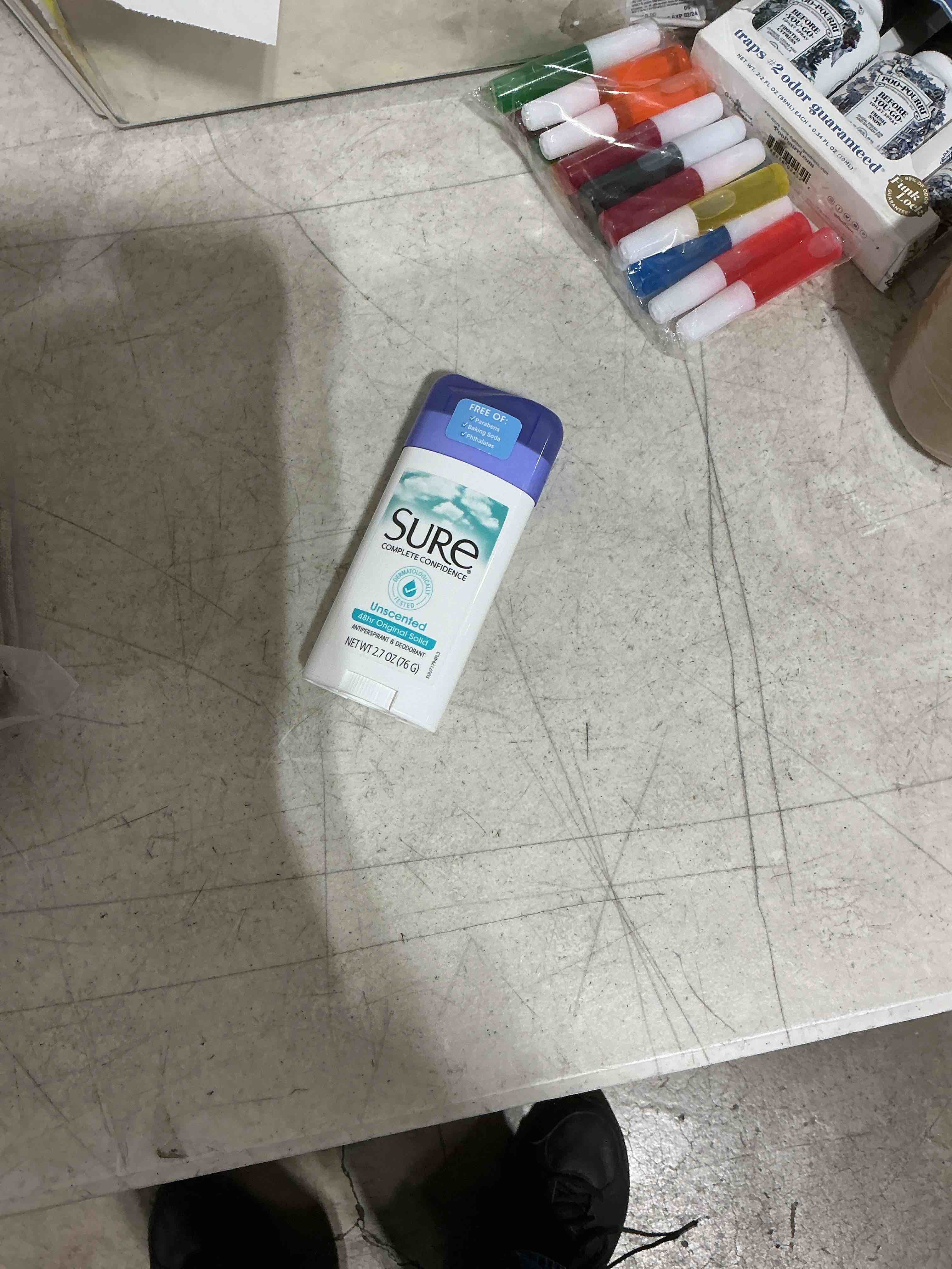 Condition photo showing Good Condition for sure deodorant
