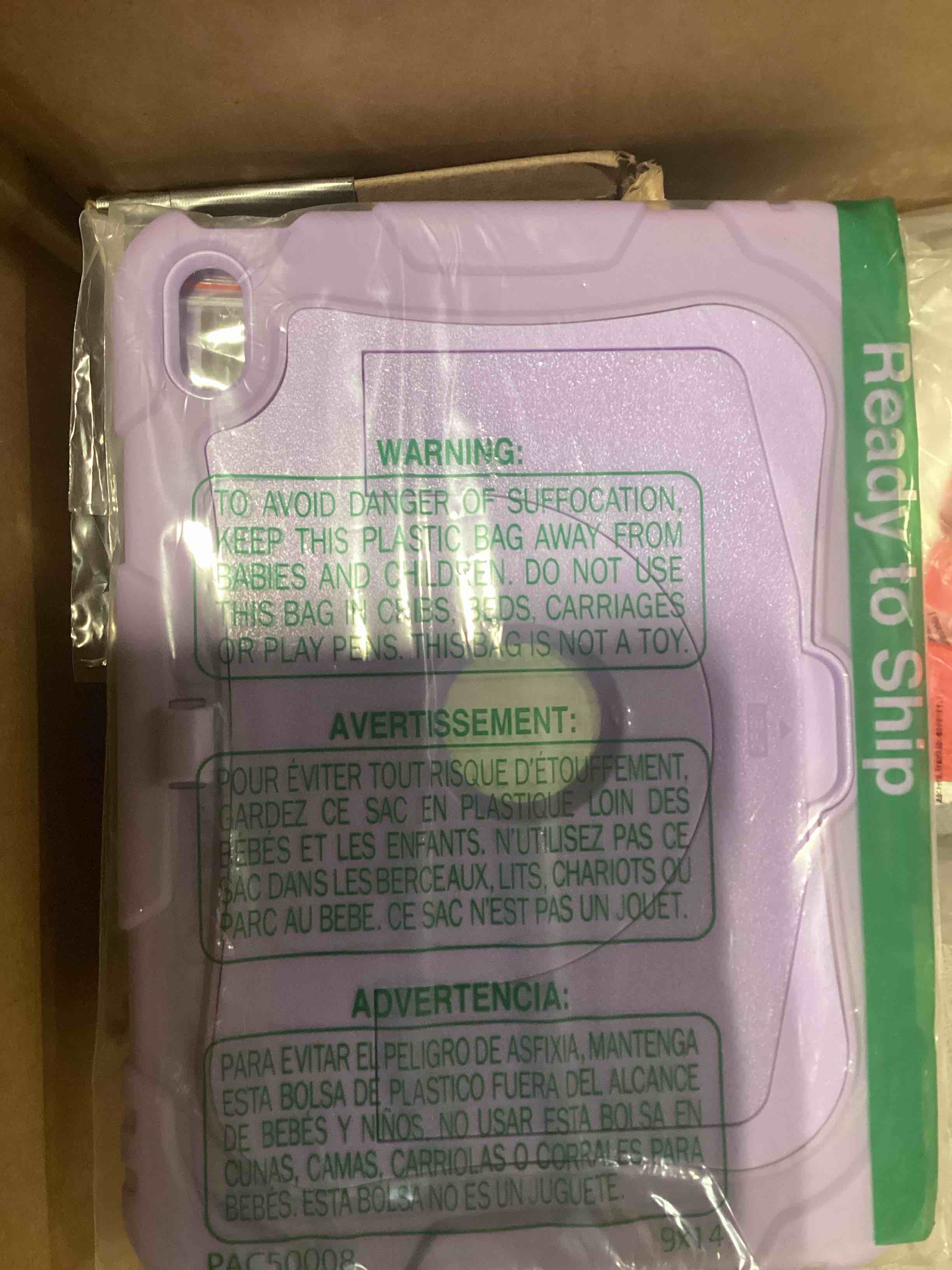 Condition photo showing Good Condition for ccmao case for ipad a16 11th generation (2025) 11 inch / 10th generation (2022) 10.9 inch, with larger kickstand and pencil holder, fully-body rugged heavy duty shockproof protective case, purple