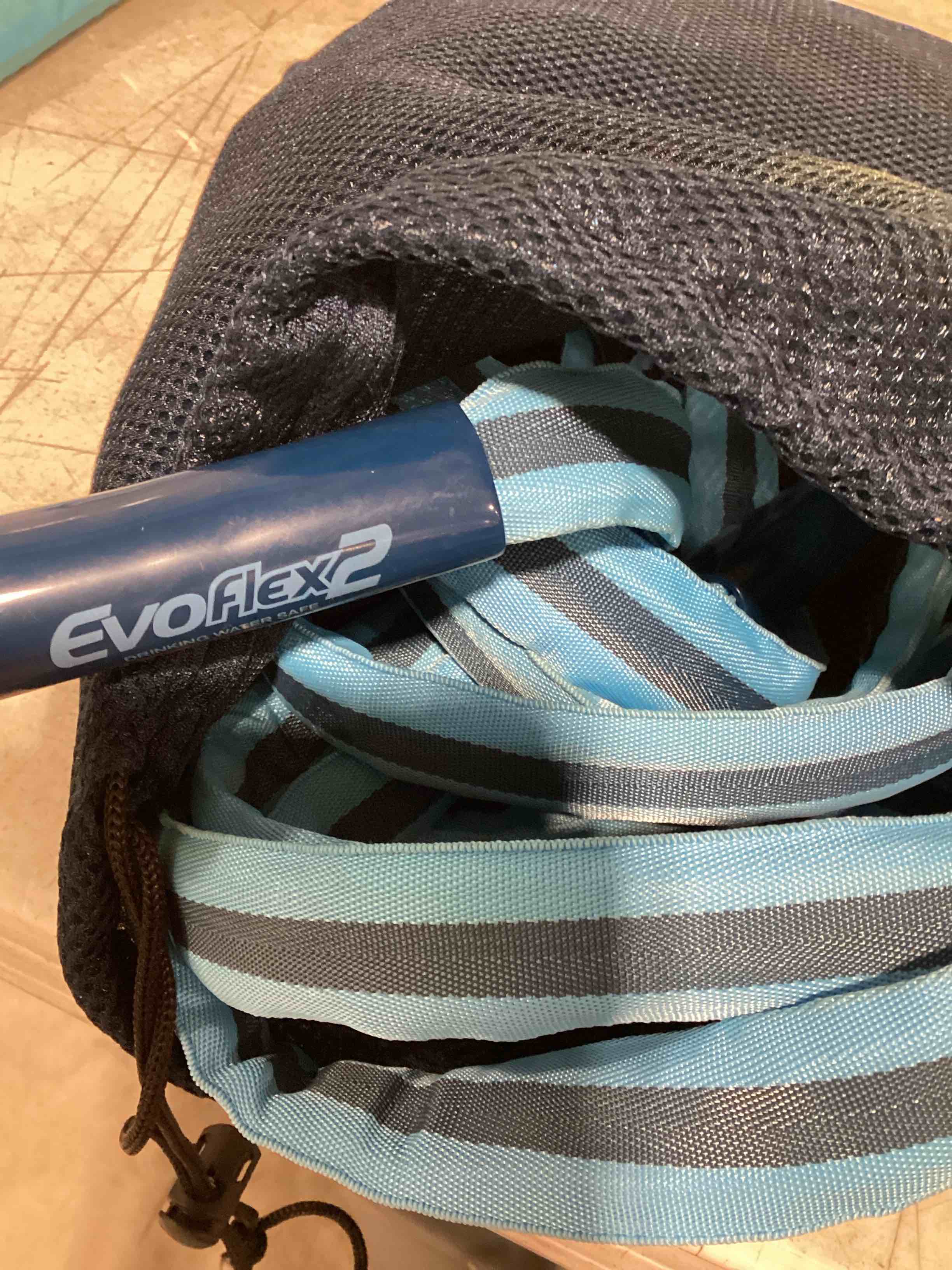 Condition photo showing As Is for camco evoflex2 25-ft drinking water hose - rv drinking water hose reinforced with fabric & ultra lightweight - contains no lead, no bpa & no phthalate - abrasion resistant (22577)