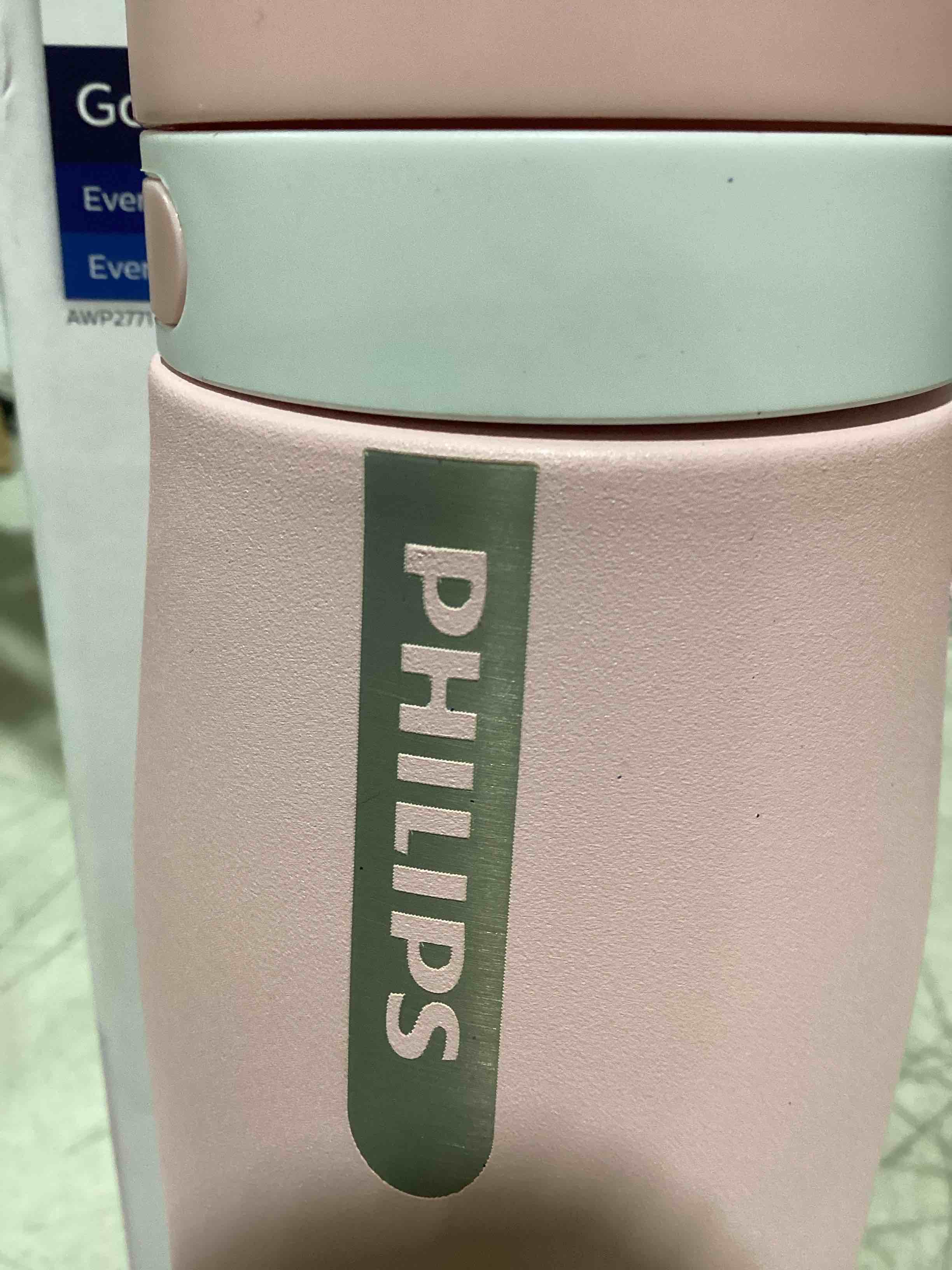 Condition photo showing Good Condition for philips water bottle with filter, filter water bottle stainless steel with gozero everyday bpa-free tap water filter, water filter bottle keep drink cold 24 hours, 1 filter for 40 gal / 2 months pink-stainless 18.6 ounces