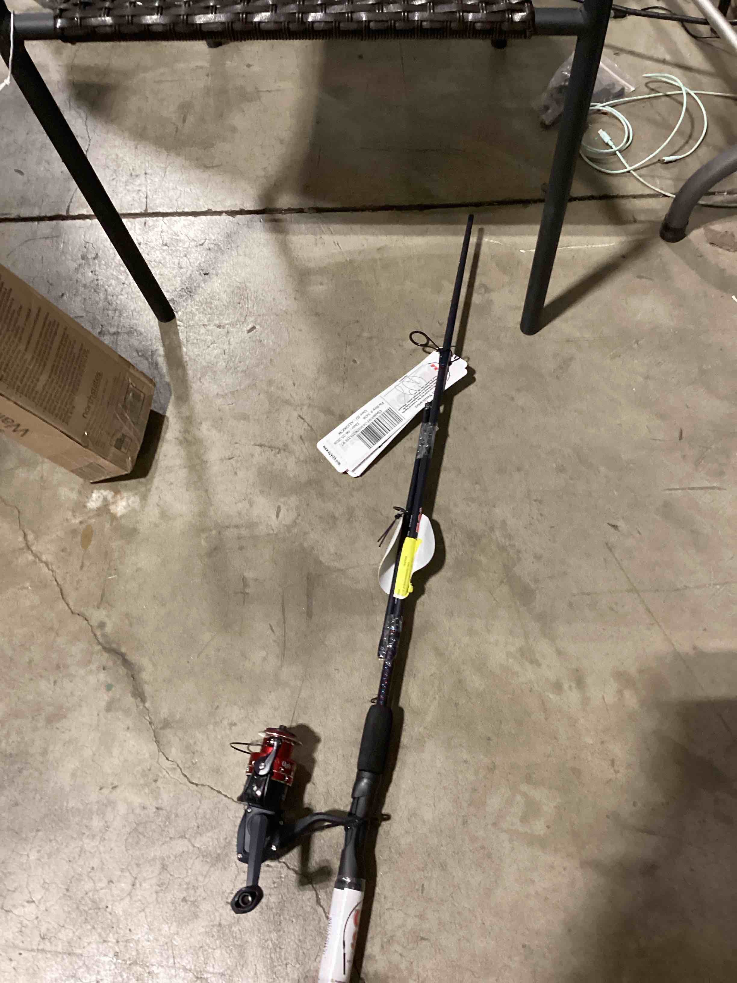Condition photo showing As Is for ugly stick fishing pole