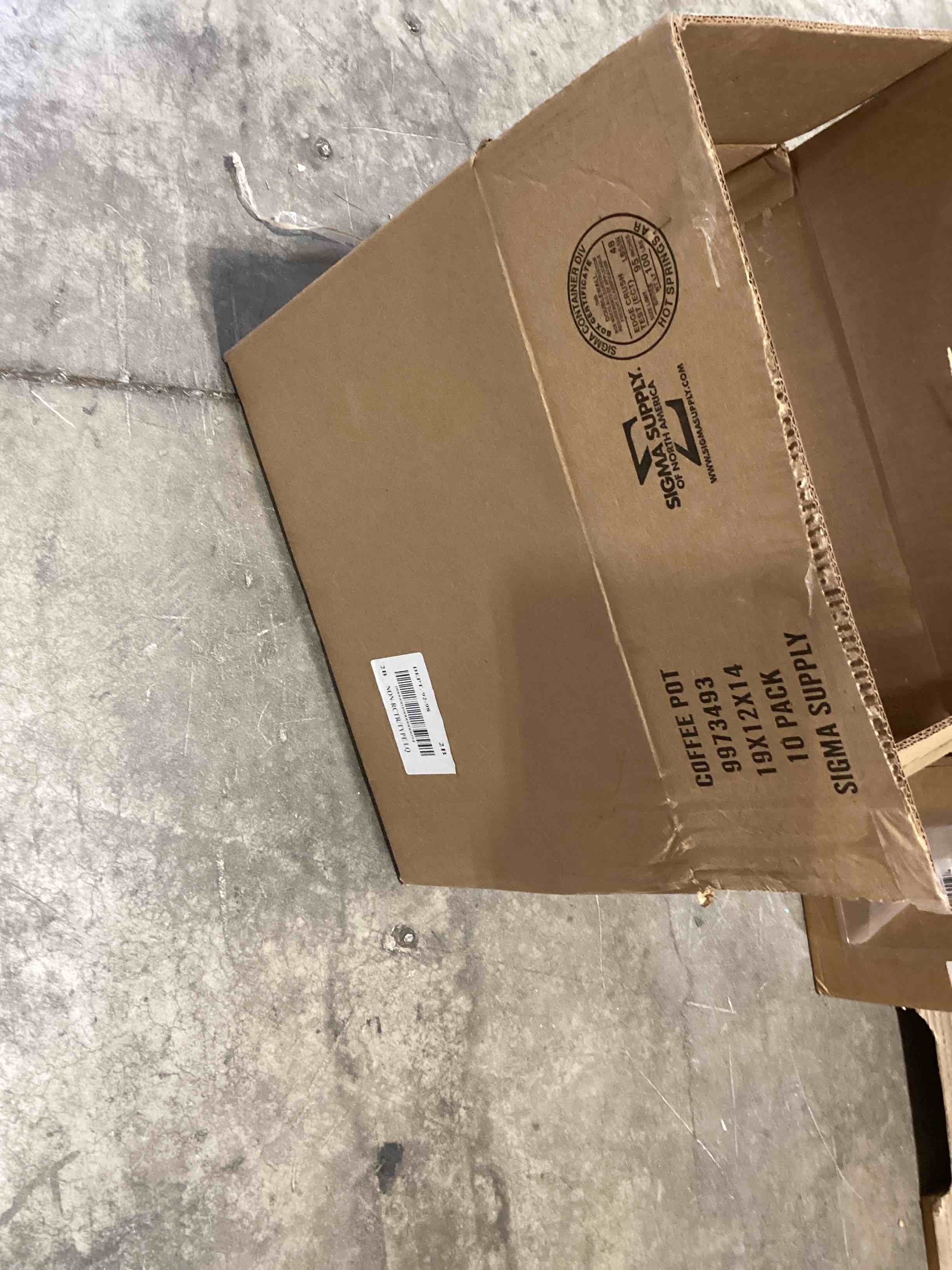 Condition photo showing As Is for flexible exhaust hose