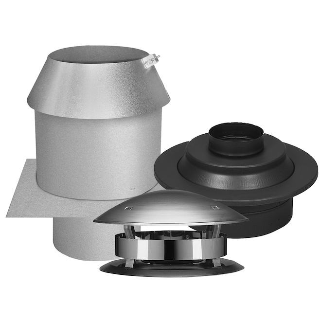 cheminee Isolee trousseau pour support de plafond