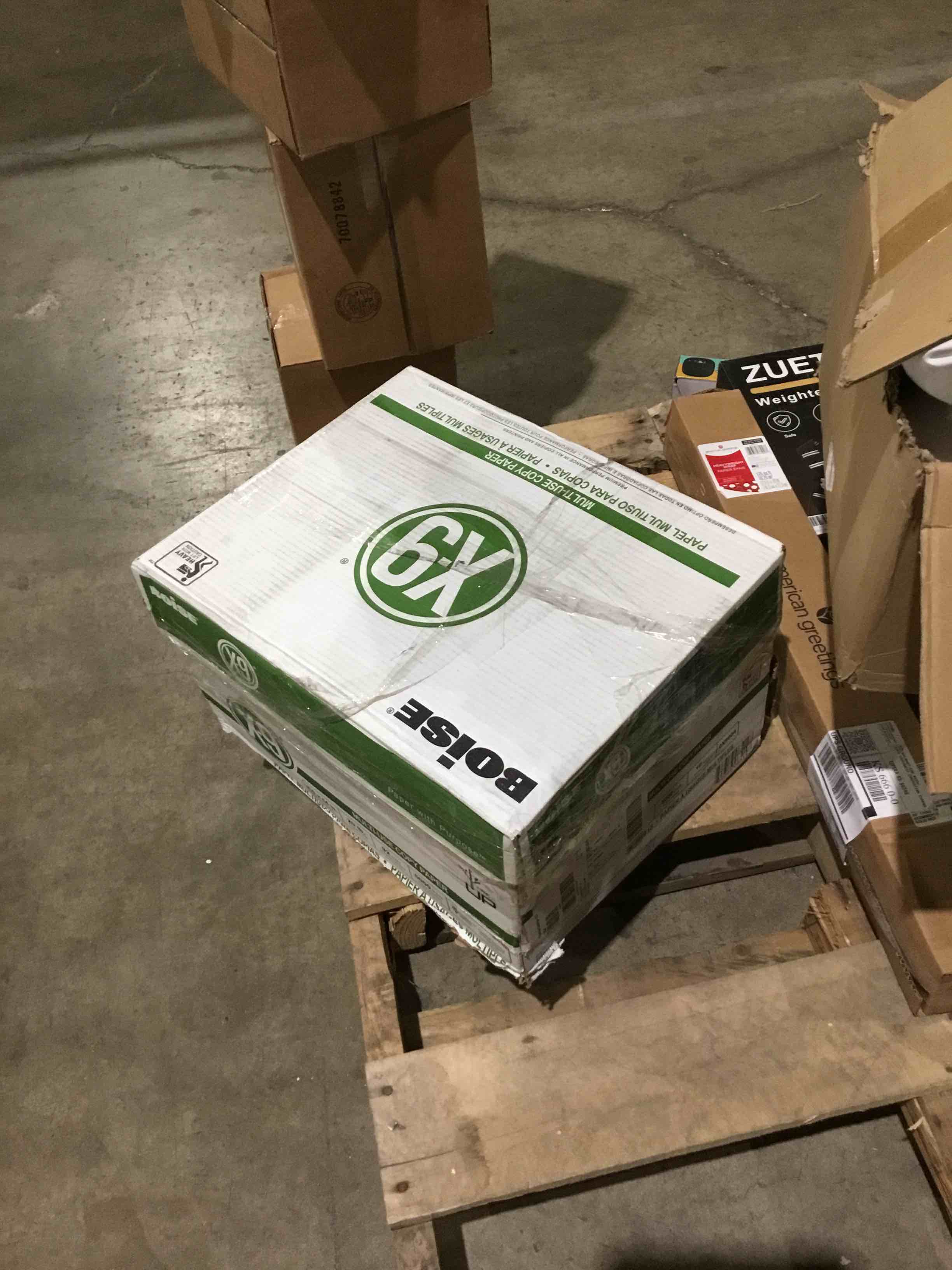 Condition photo showing Good Condition for boise paper x-9 multi-use copy paper - 10 ream (5,000 sheets) | 8.5" x 14" letter | 92 bright white - 20 lb.
